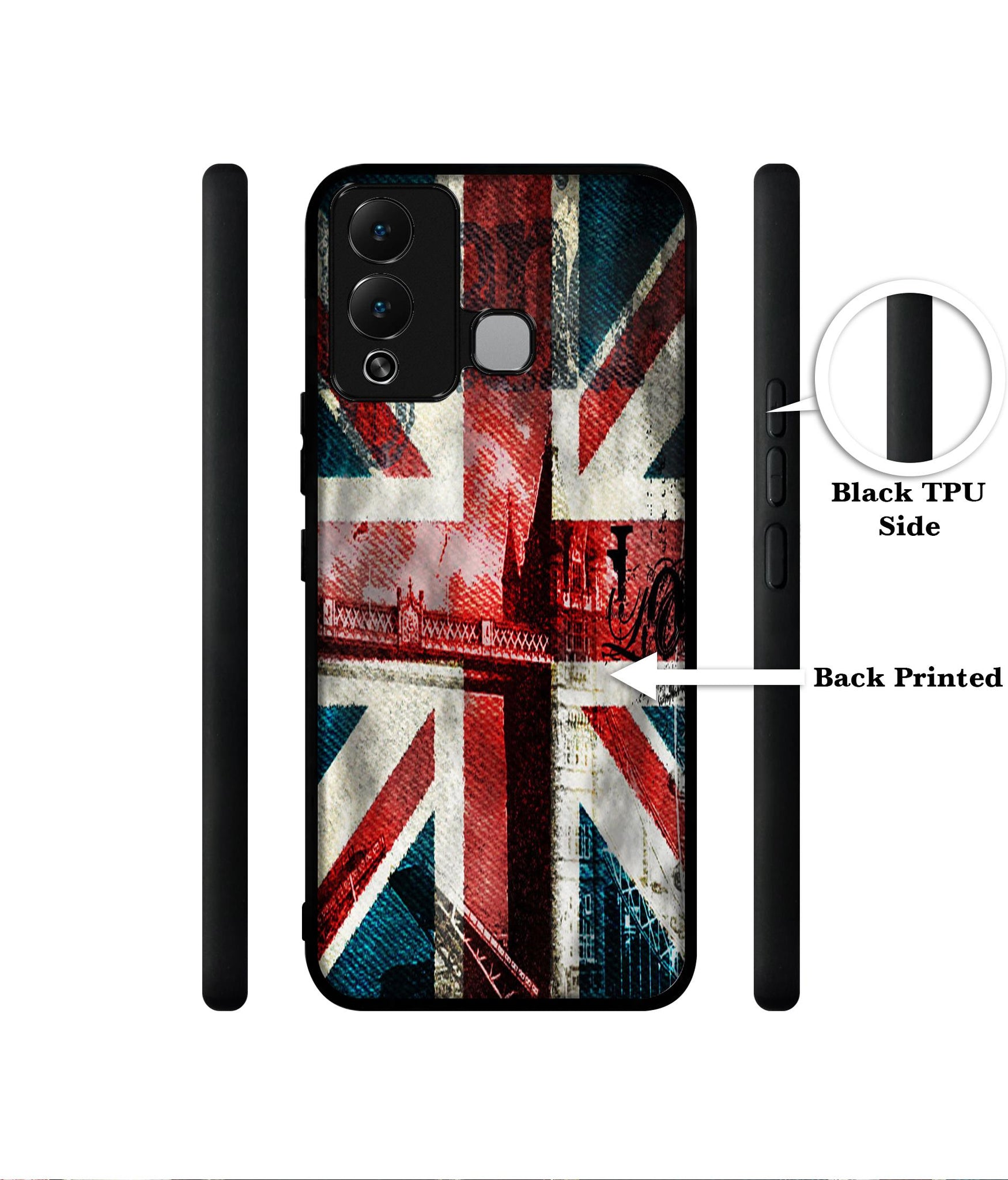 Music Men Designer 2D Printed Back Case Cover for Infinix Hot 12 Play 4G