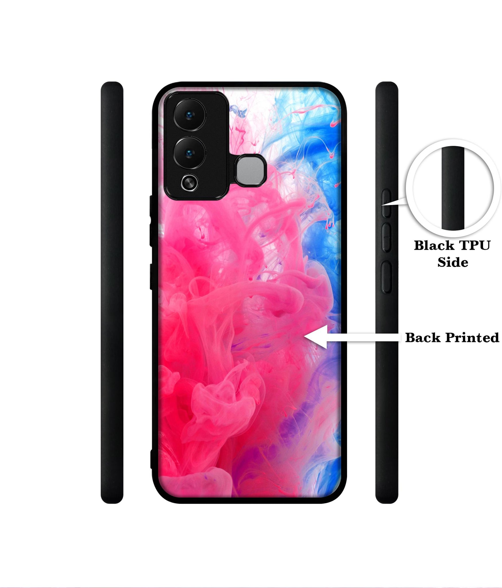 Fractal Paint Designer 2D Printed Back Case Cover for Infinix Hot 12 Play 4G