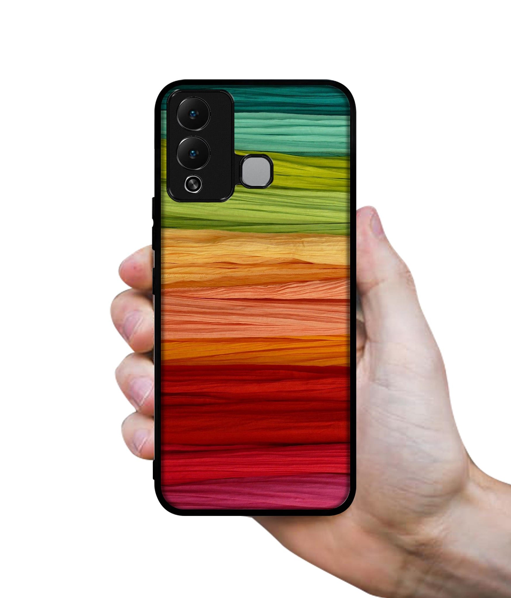 Colorful Thread Designer 2D Printed Back Case Cover for Infinix Hot 12 Play 4G