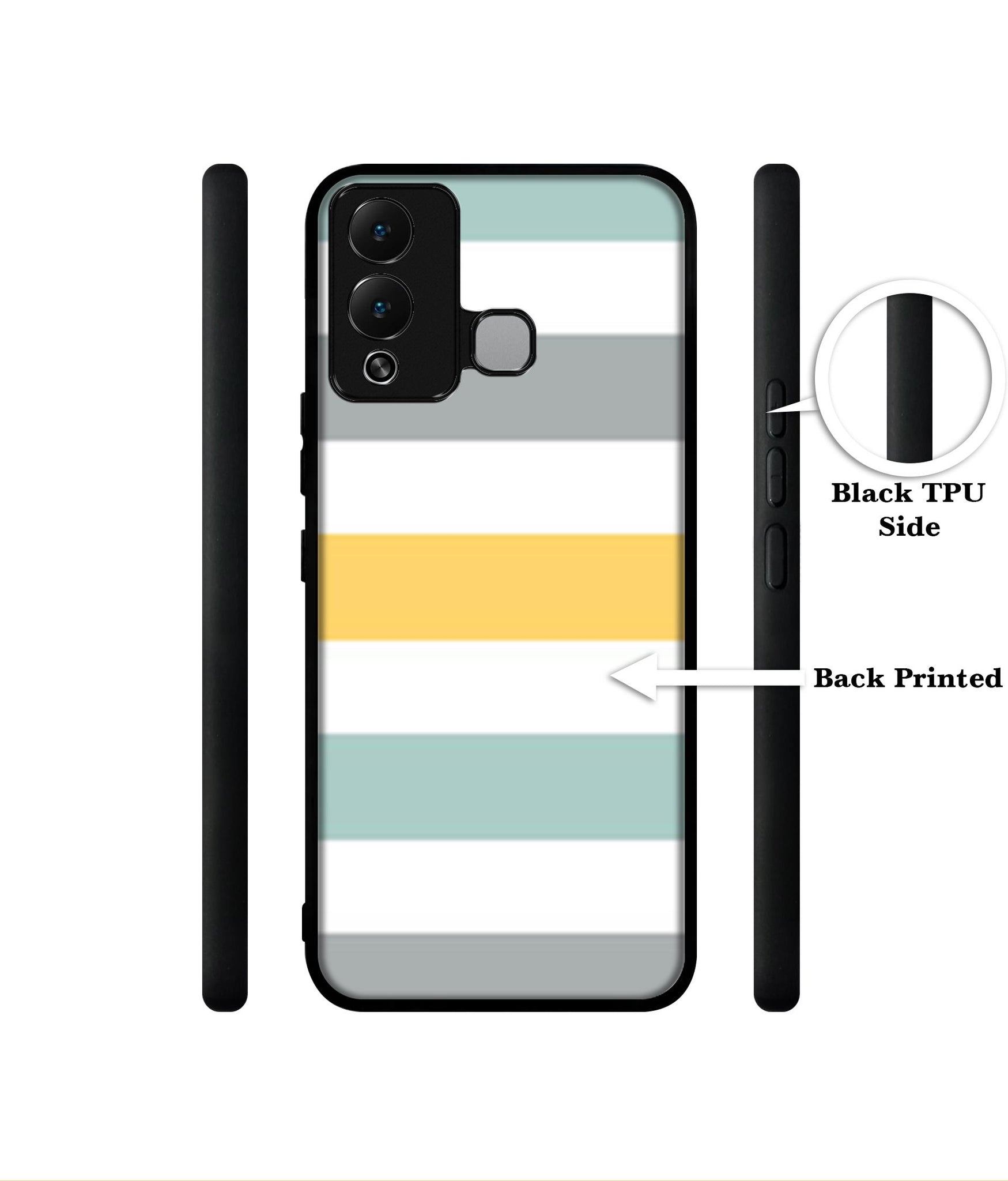 Line Texture Designer 2D Printed Back Case Cover for Infinix Hot 12 Play 4G