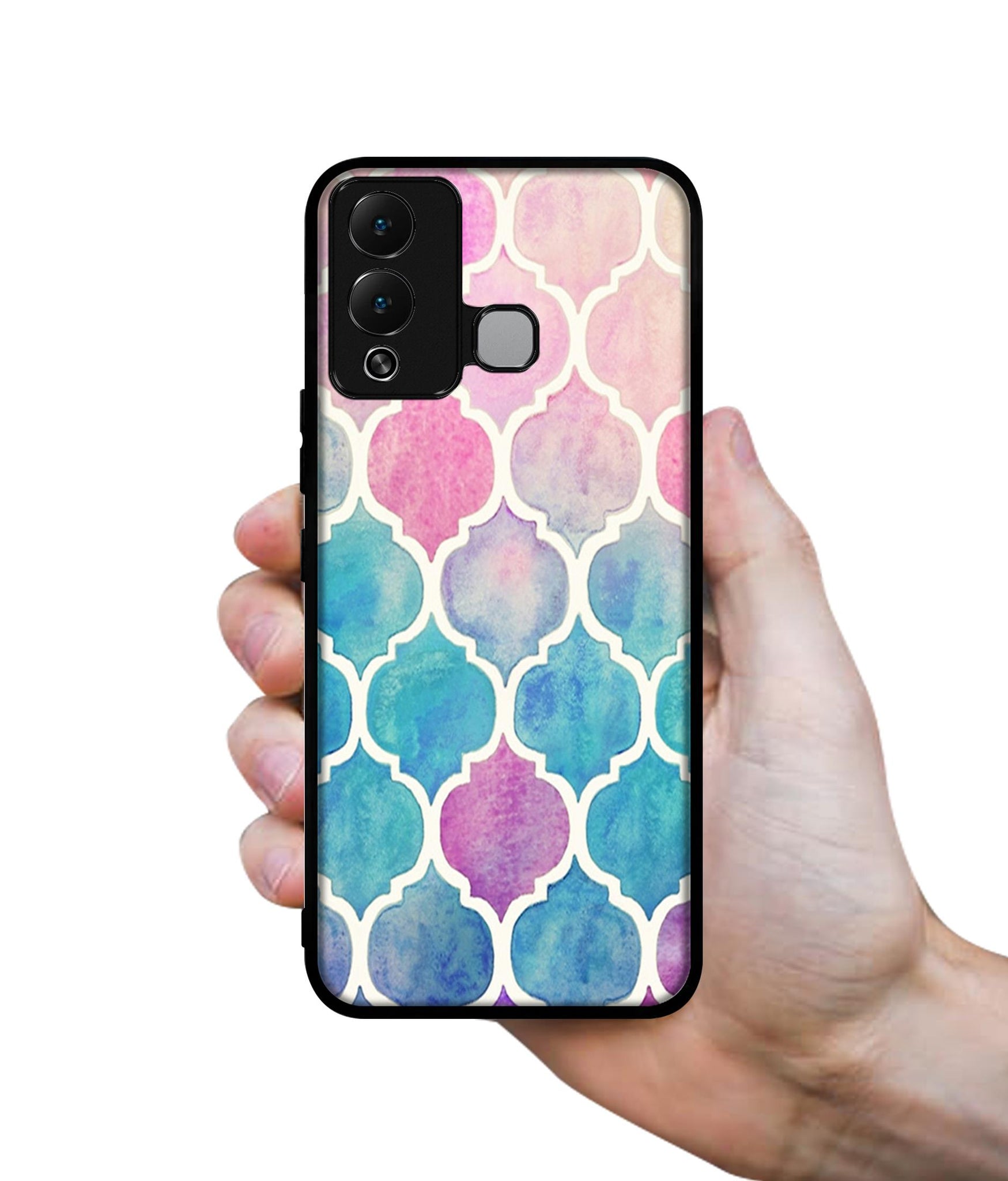 Patterns Art Designer 2D Printed Back Case Cover for Infinix Hot 12 Play 4G