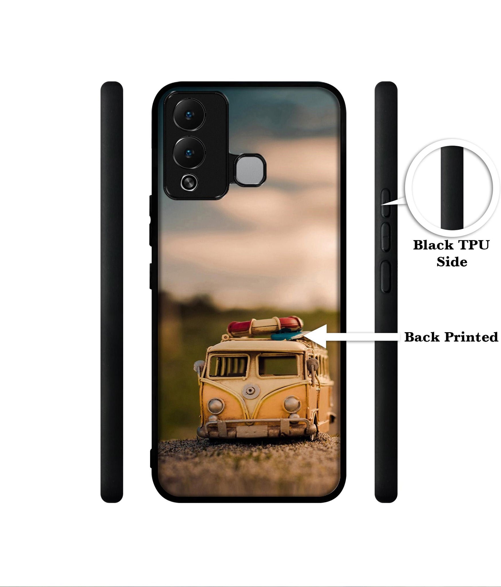 Toy Car Designer 2D Printed Back Case Cover for Infinix Hot 12 Play 4G