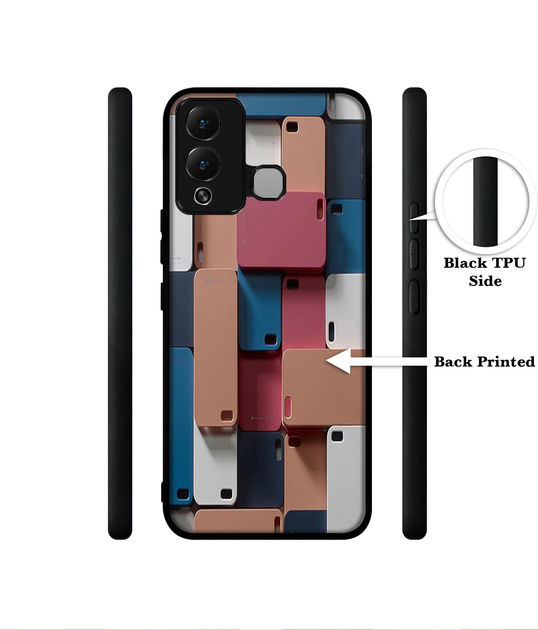 Mobile Cover Designer 2D Printed Back Case Cover for Infinix Hot 12 Play 4G