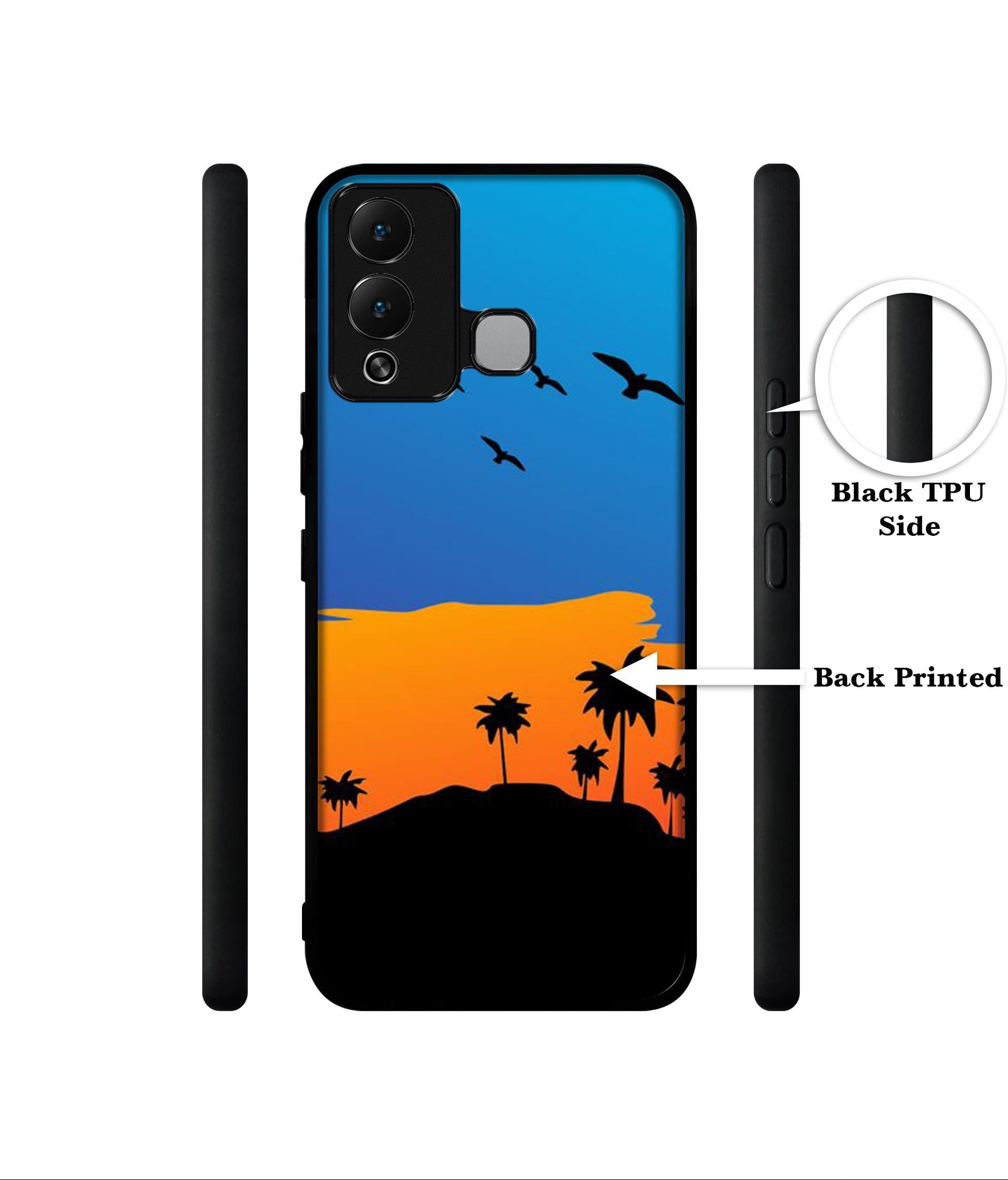 Nature Designer 2D Printed Back Case Cover for Infinix Hot 12 Play 4G