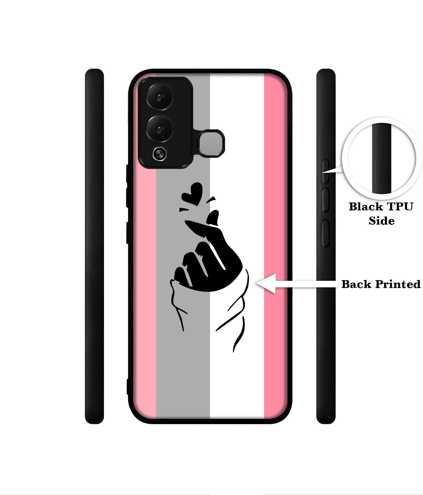 Cute Mini Love Designer 2D Printed Back Case Cover for Infinix Hot 12 Play 4G