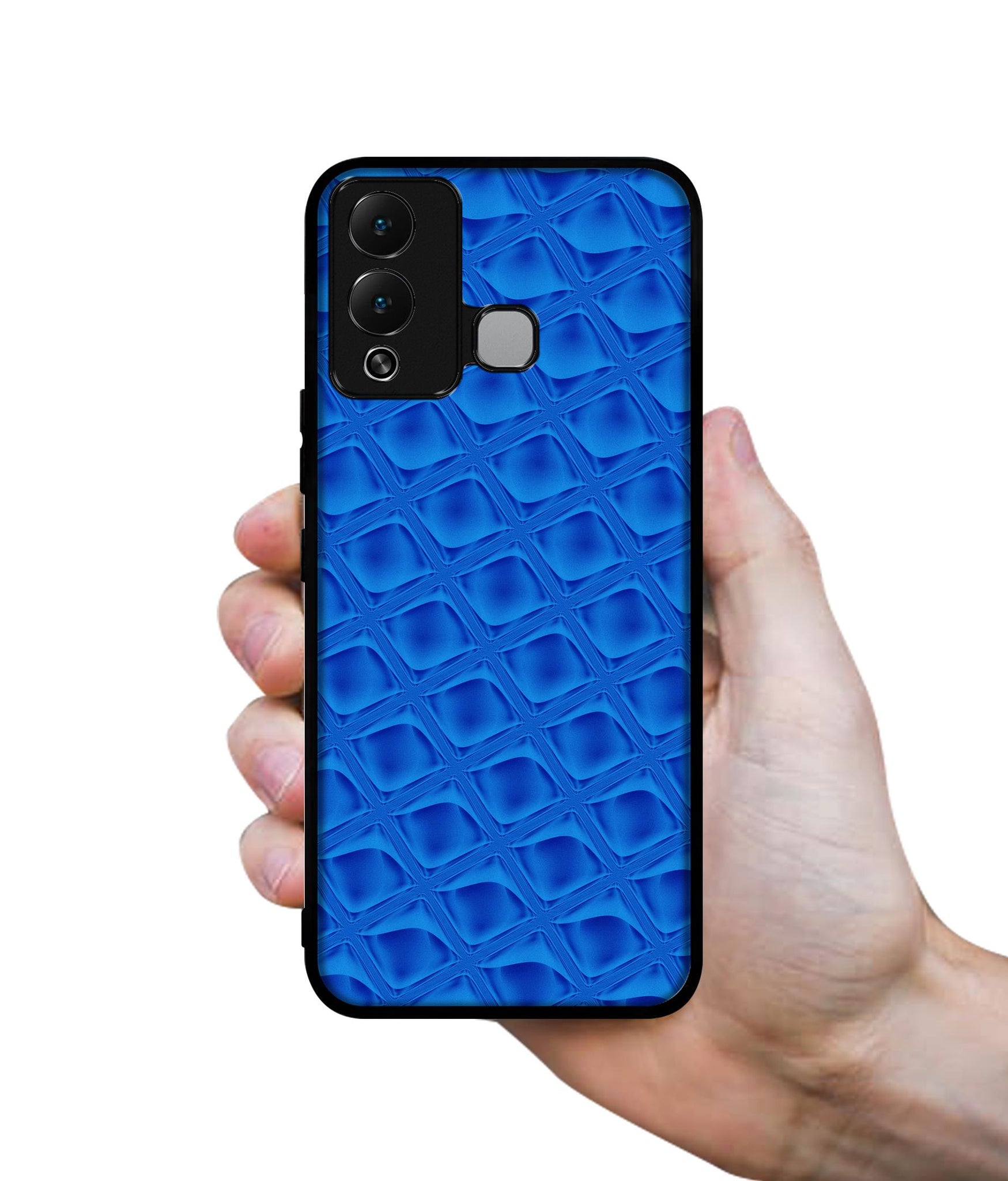 Blue Diamond Designer 2D Printed Back Case Cover for Infinix Hot 12 Play 4G