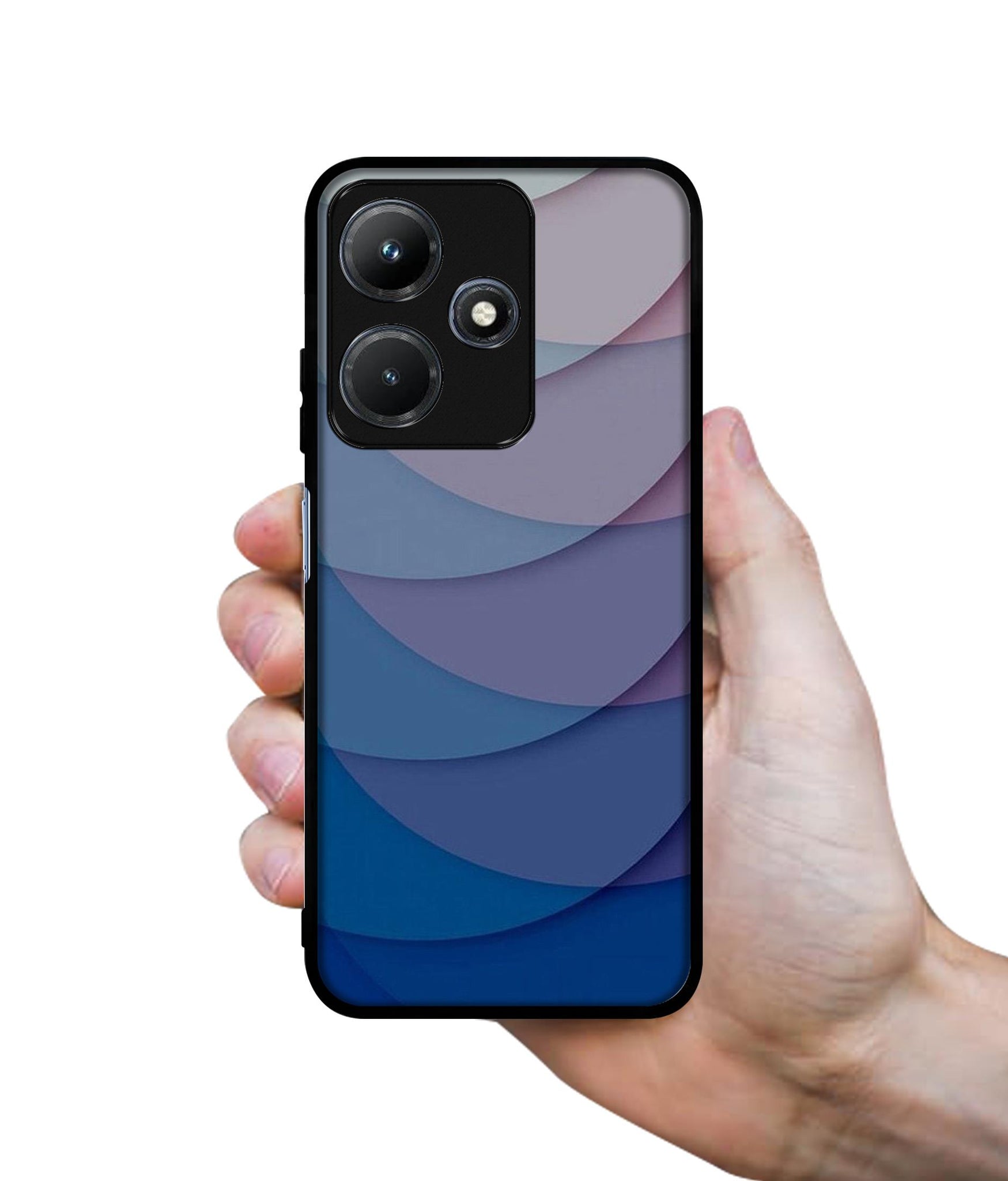 Waves Pattern Print Designer 2D Printed Back Case Cover for Infinix Hot 30i 4G