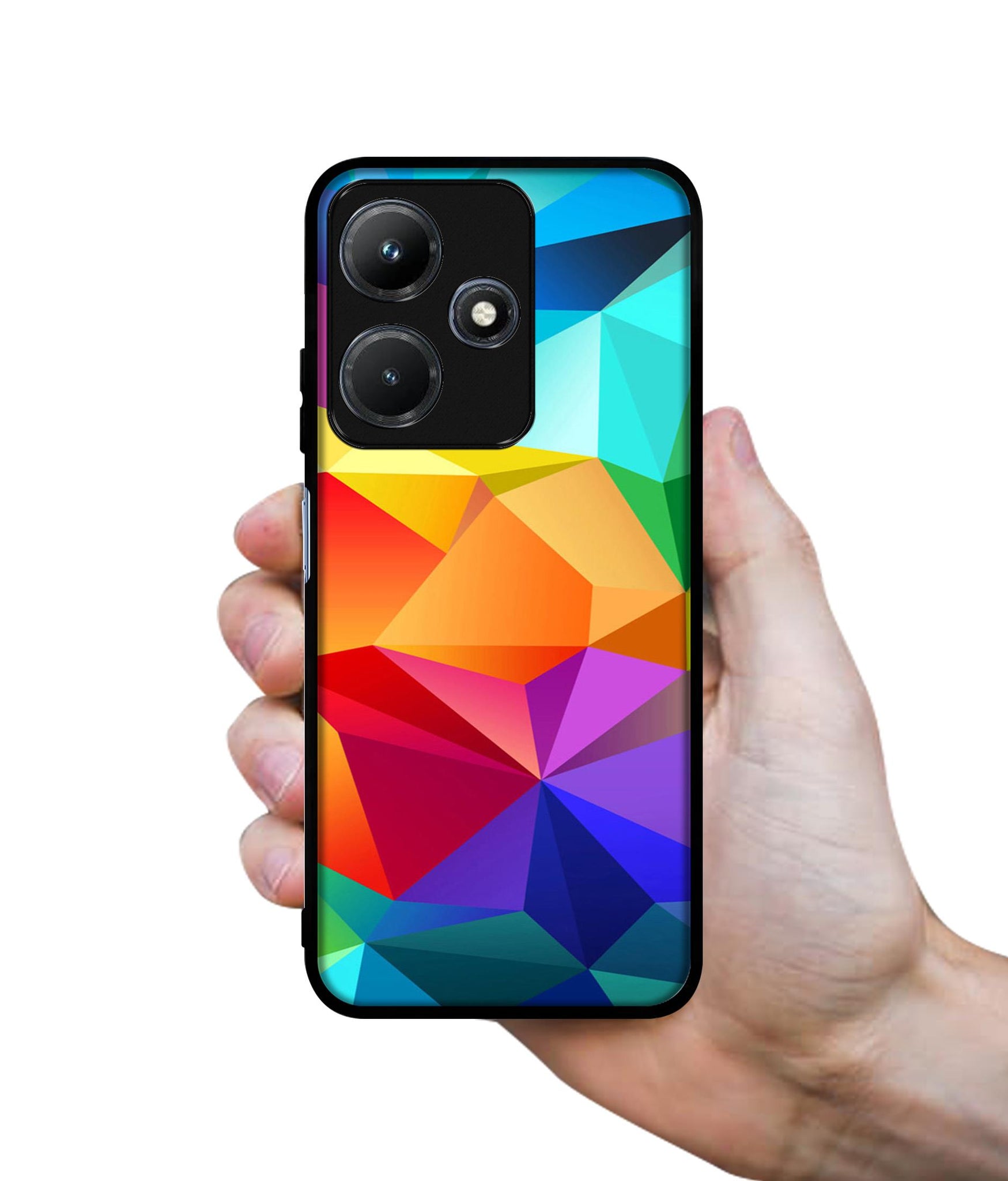 Colorful Pattern Designer 2D Printed Back Case Cover for Infinix Hot 30i 4G