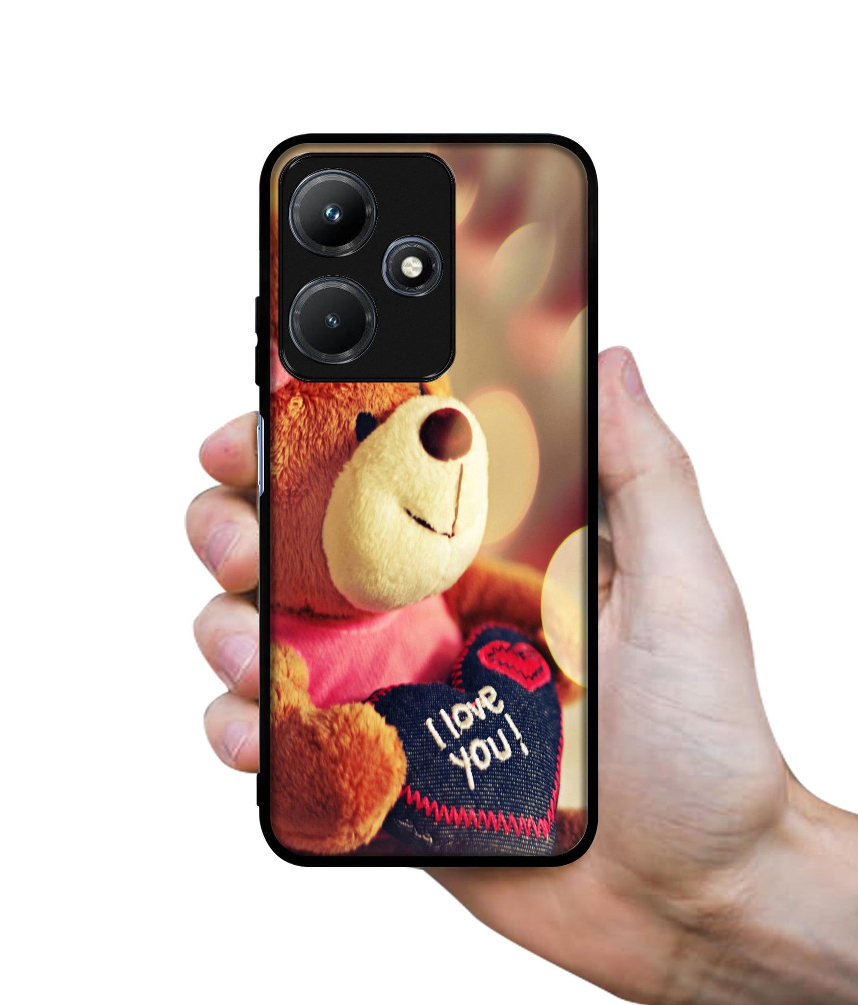 Teddy Bear Designer 2D Printed Back Case Cover for Infinix Hot 30i 4G