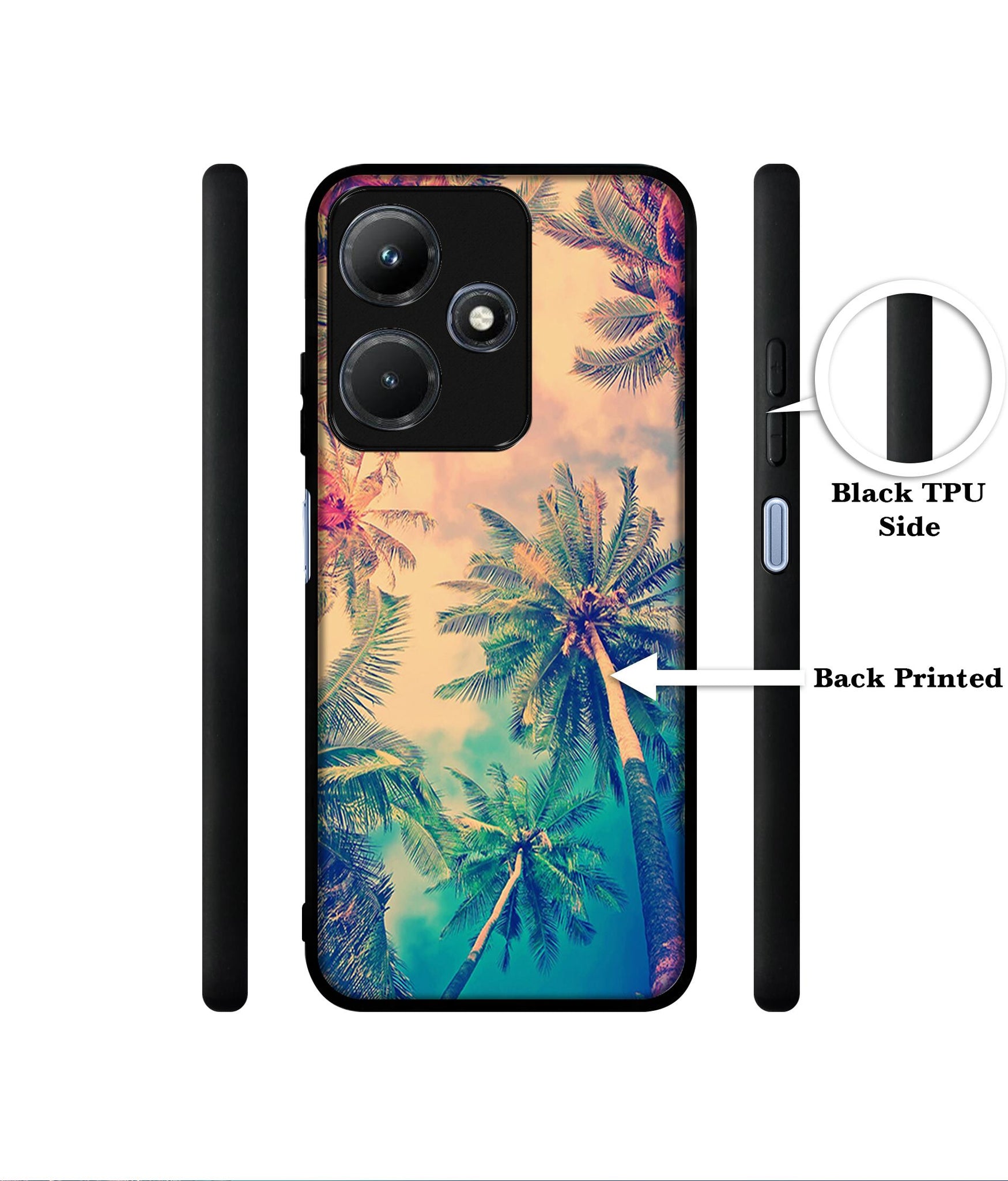 Trees Designer 2D Printed Back Case Cover for Infinix Hot 30i 4G
