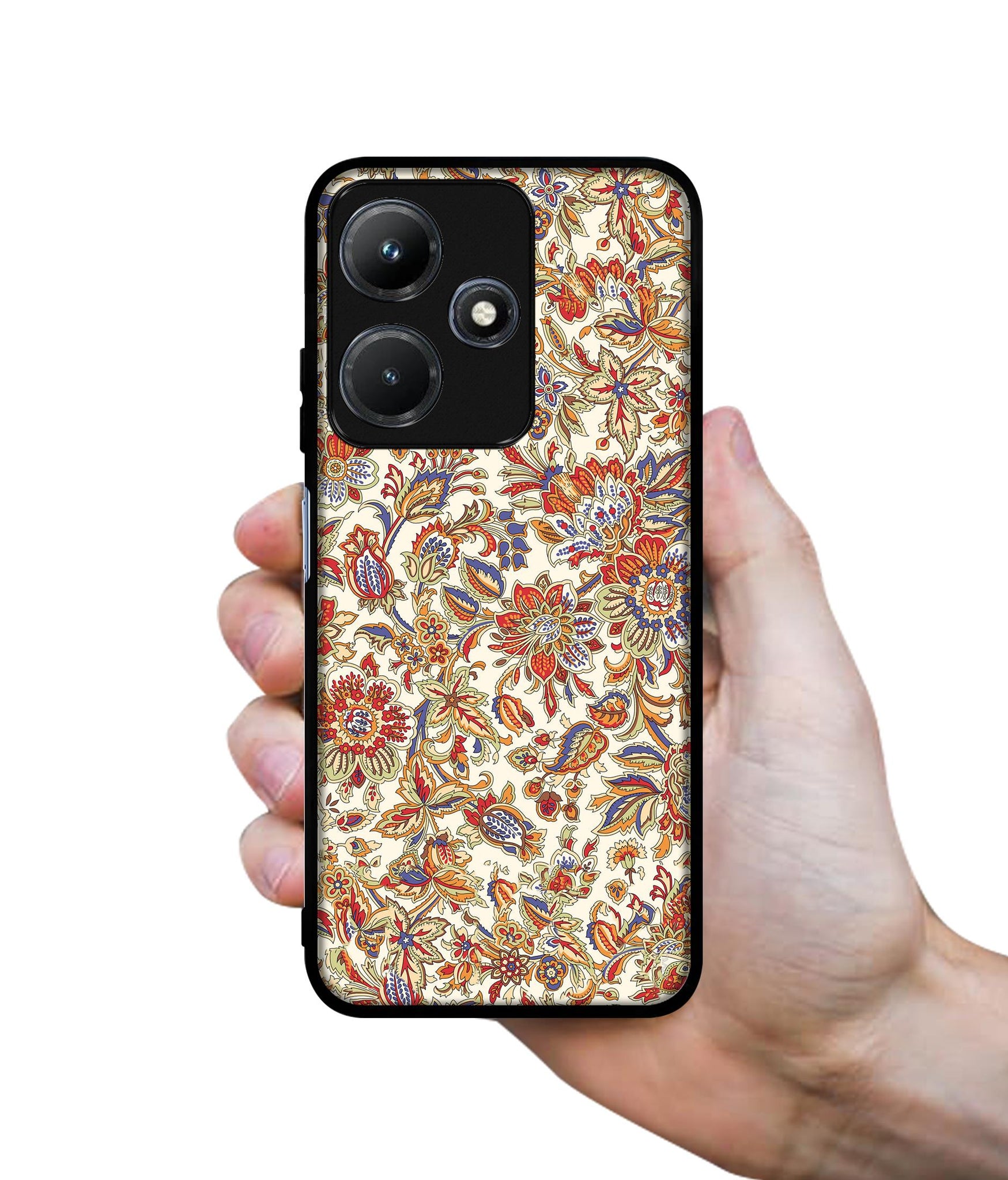 Floral Designer 2D Printed Back Case Cover for Infinix Hot 30i 4G
