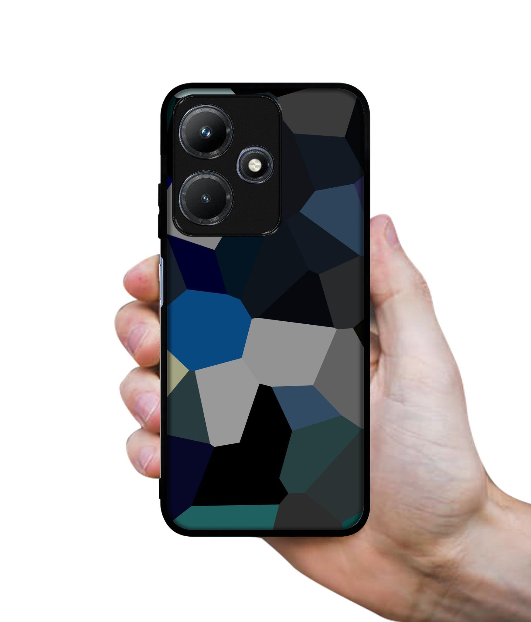 Mathematical Shape Designer 2D Printed Back Case Cover for Infinix Hot 30i 4G