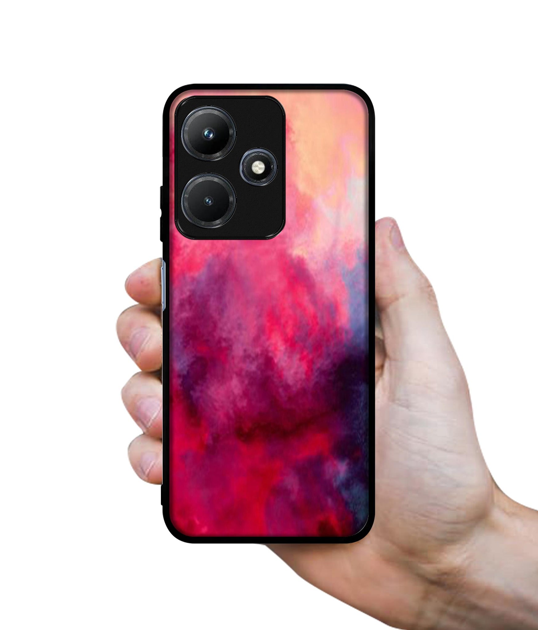 Holi Color Designer 2D Printed Back Case Cover for Infinix Hot 30i 4G