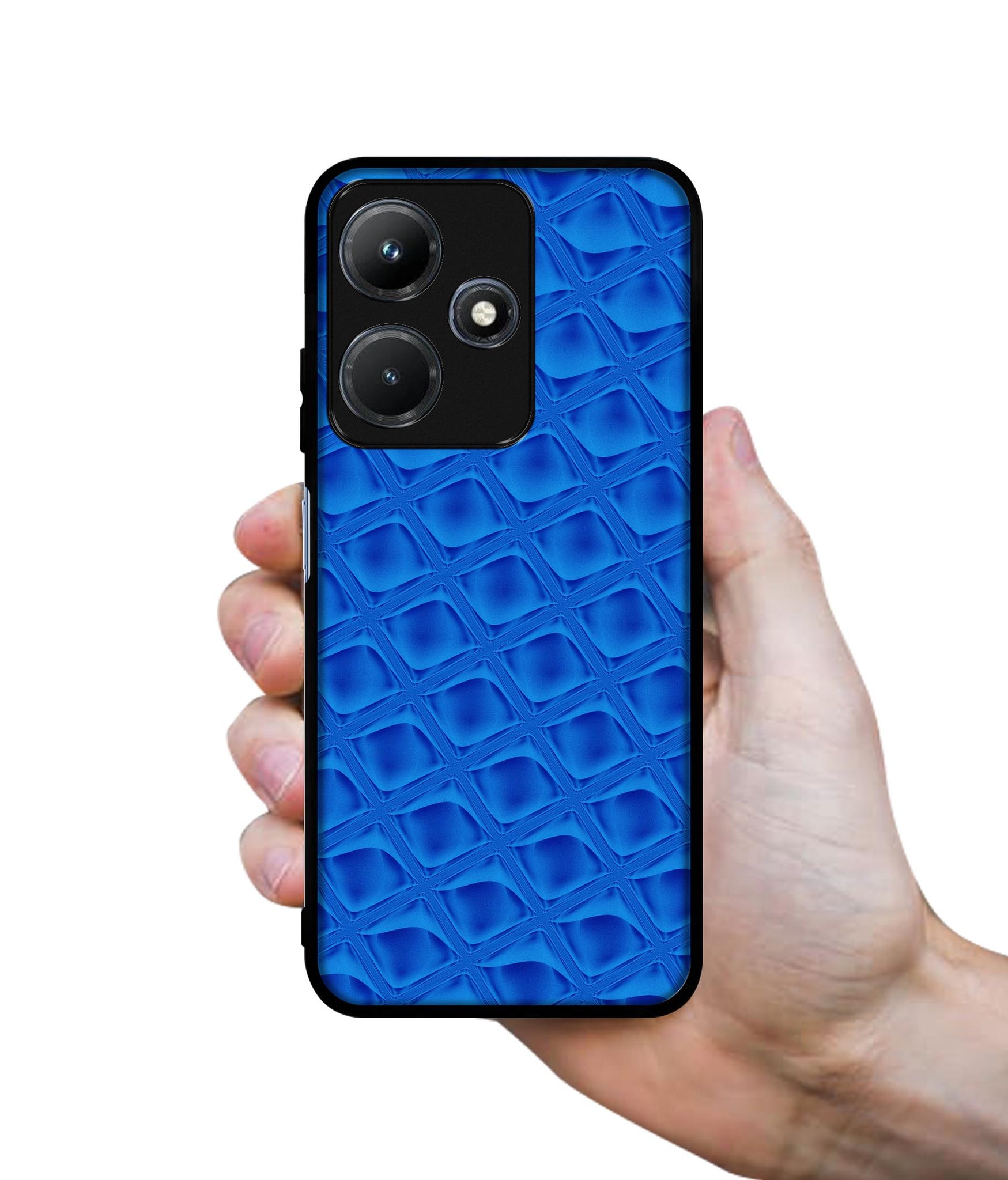 Blue Diamond Designer 2D Printed Back Case Cover for Infinix Hot 30i 4G