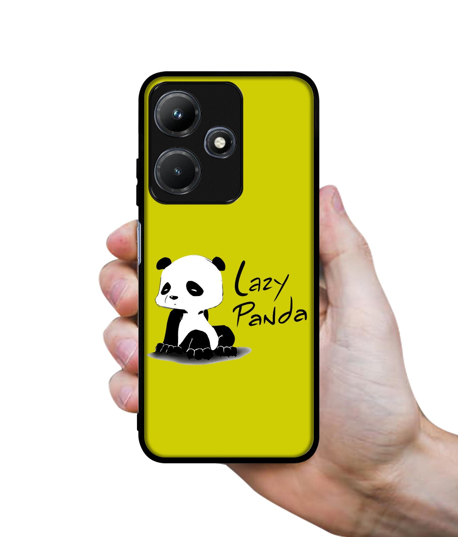 Lazy Panda Designer 2D Printed Back Case Cover for Infinix Hot 30i 4G