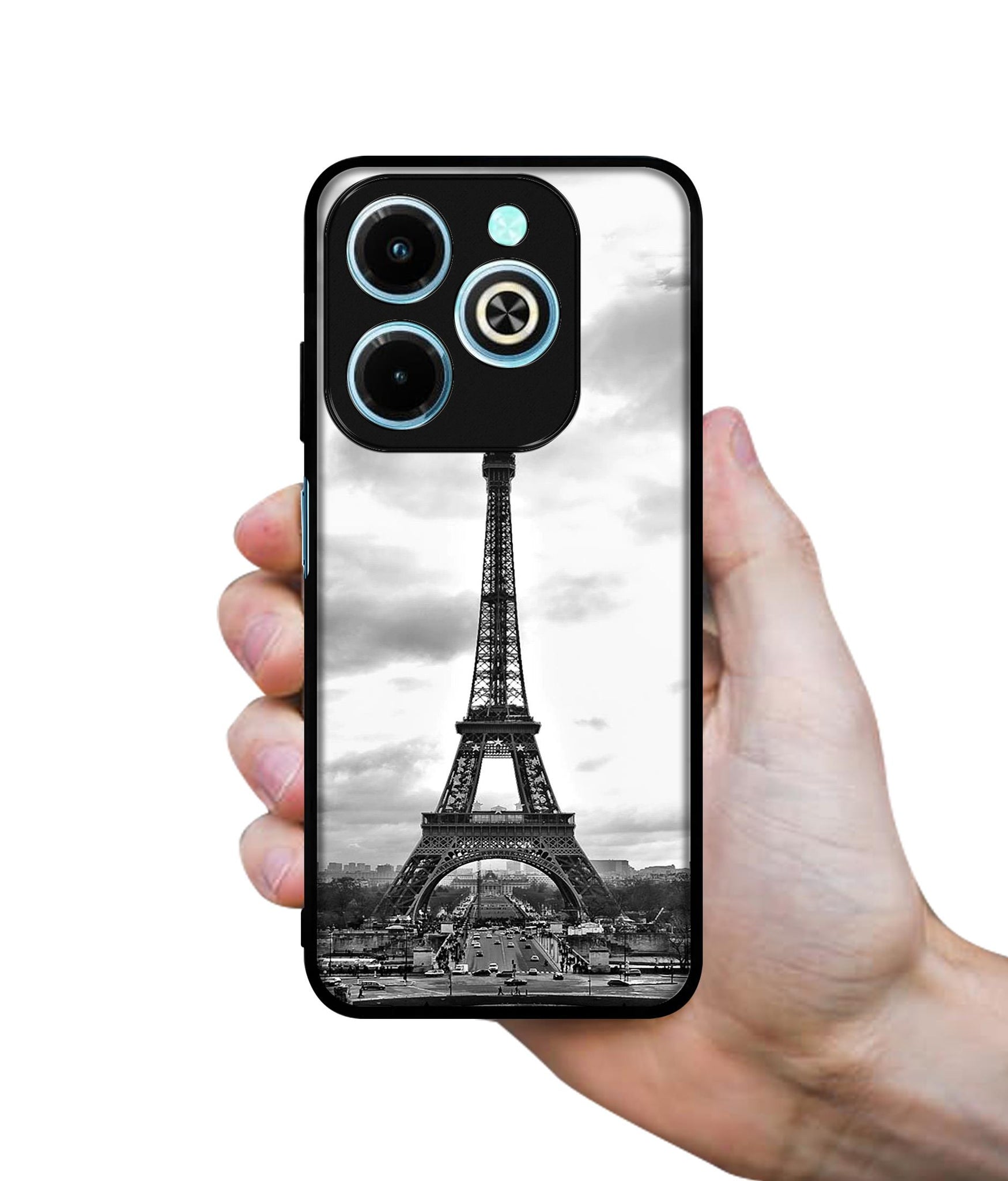 Eiffel Tower Designer 2D Printed Back Case Cover for Infinix Hot 40i 4G / Tecno Spark GO (2024) 4G