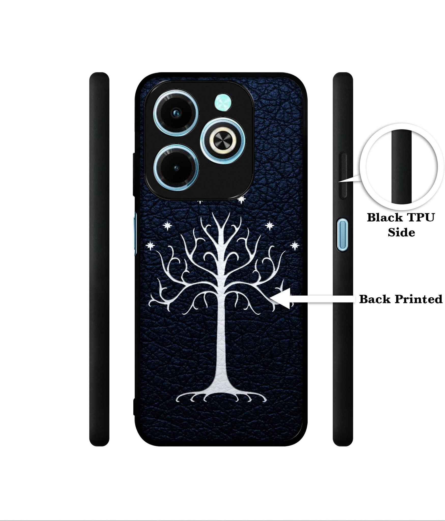 Magic Tree Pattern Designer 2D Printed Back Case Cover for Infinix Hot 40i 4G / Tecno Spark GO (2024) 4G