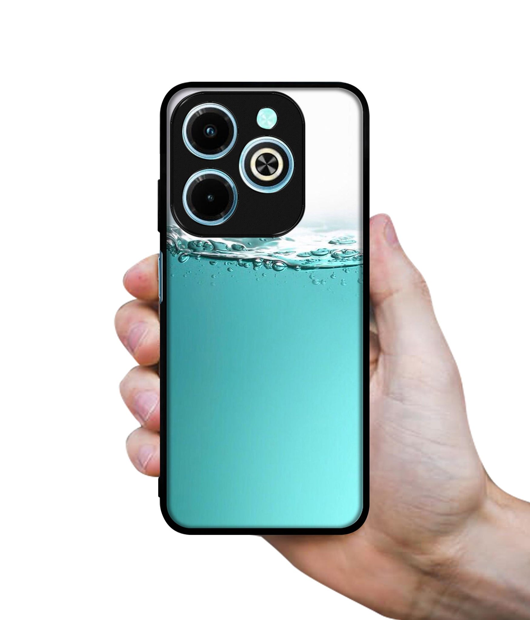 Half Fill Designer 2D Printed Back Case Cover for Infinix Hot 40i 4G / Tecno Spark GO (2024) 4G