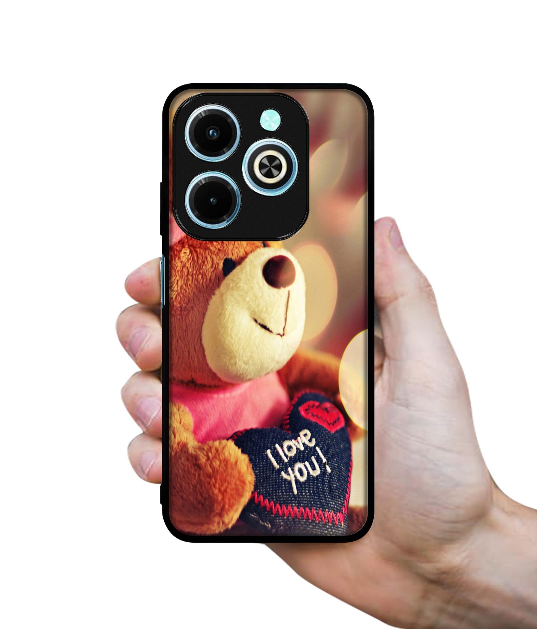 Teddy Bear Designer 2D Printed Back Case Cover for Infinix Hot 40i 4G / Tecno Spark GO (2024) 4G