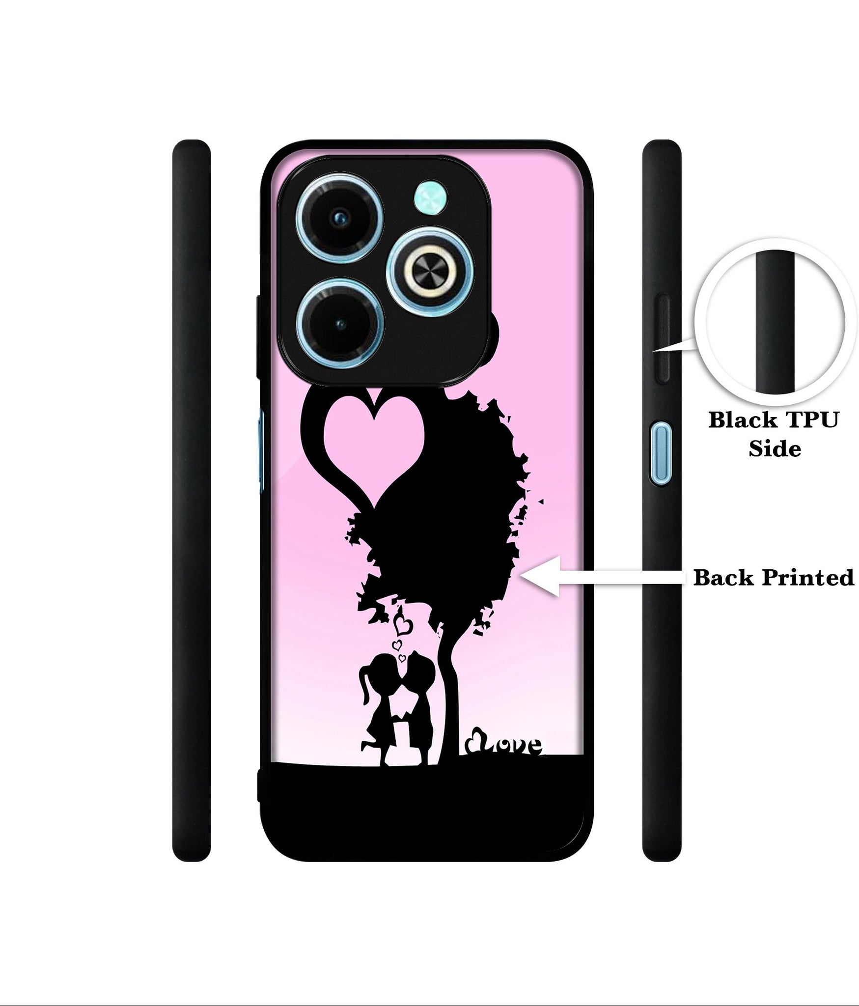 Sweet Love Designer 2D Printed Back Case Cover for Infinix Hot 40i 4G / Tecno Spark GO (2024) 4G