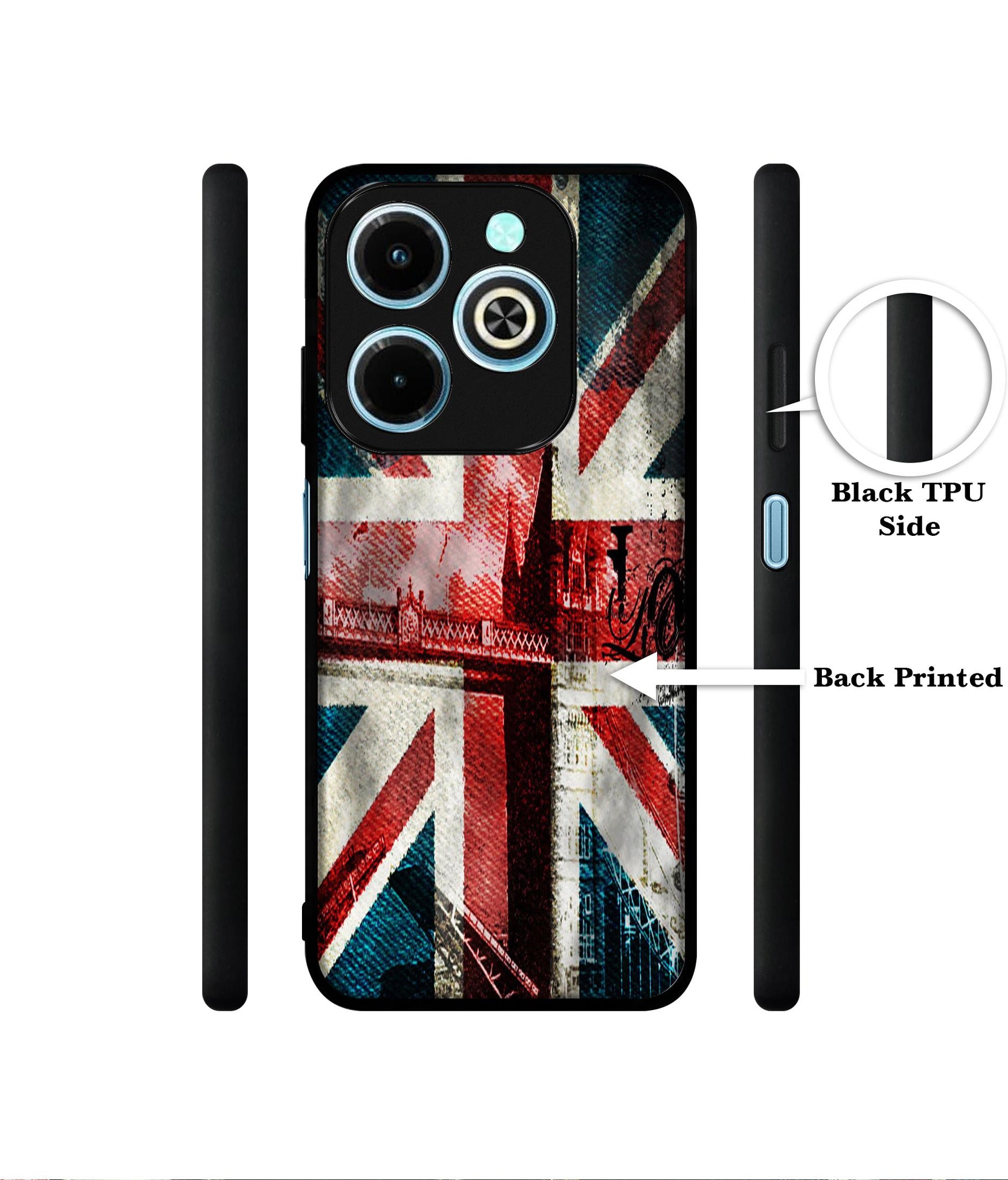 Music Men Designer 2D Printed Back Case Cover for Infinix Hot 40i 4G / Tecno Spark GO (2024) 4G