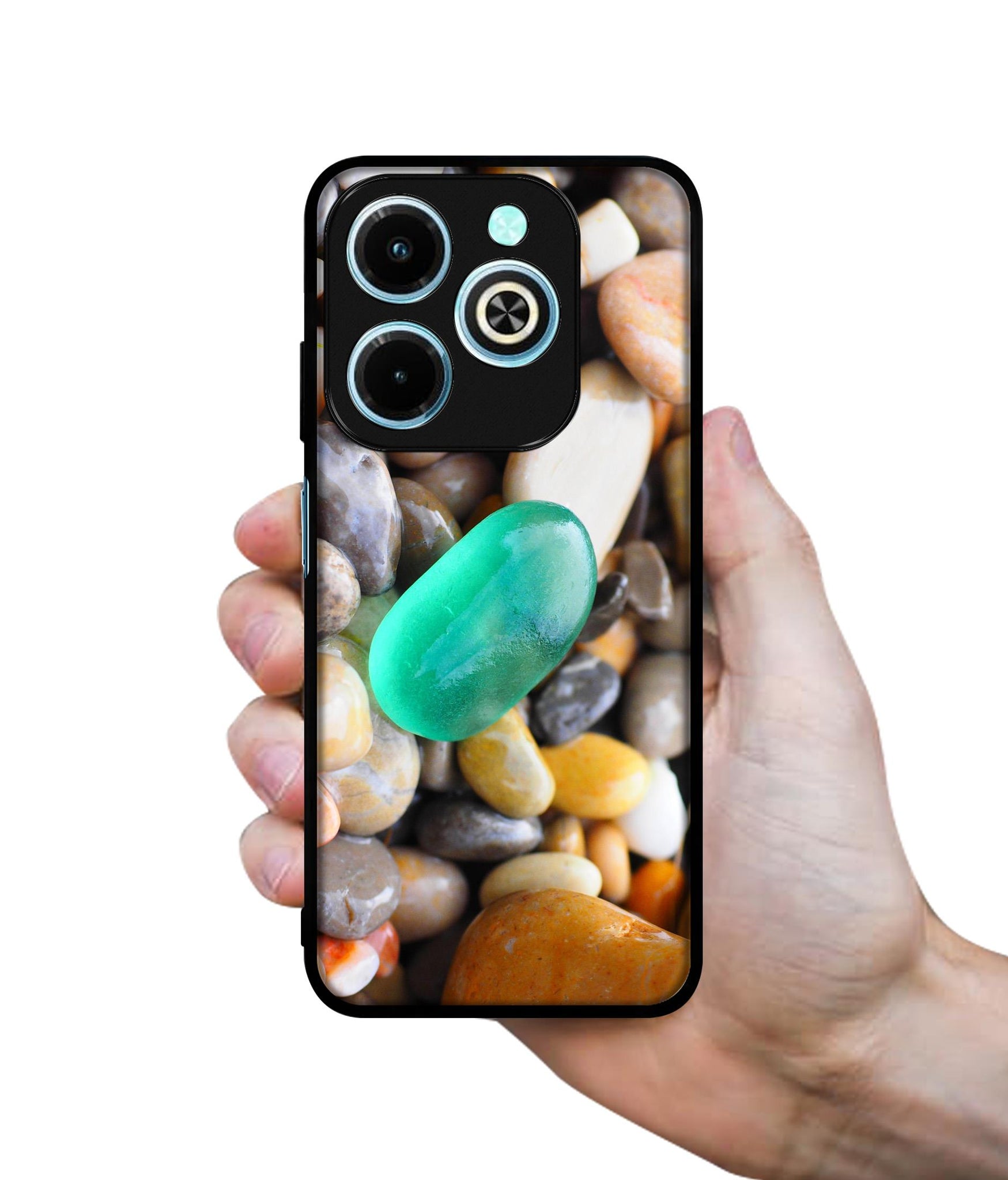 Sea Stones Designer 2D Printed Back Case Cover for Infinix Hot 40i 4G / Tecno Spark GO (2024) 4G