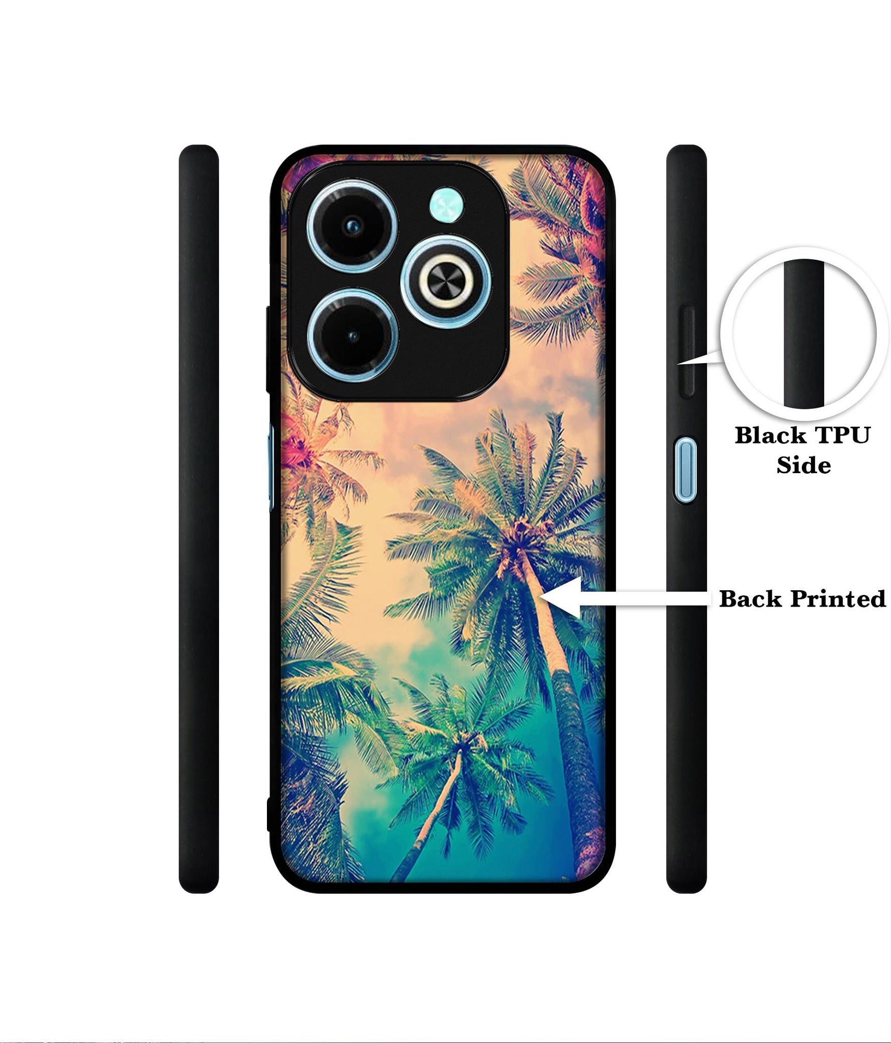 Trees Designer 2D Printed Back Case Cover for Infinix Hot 40i 4G / Tecno Spark GO (2024) 4G