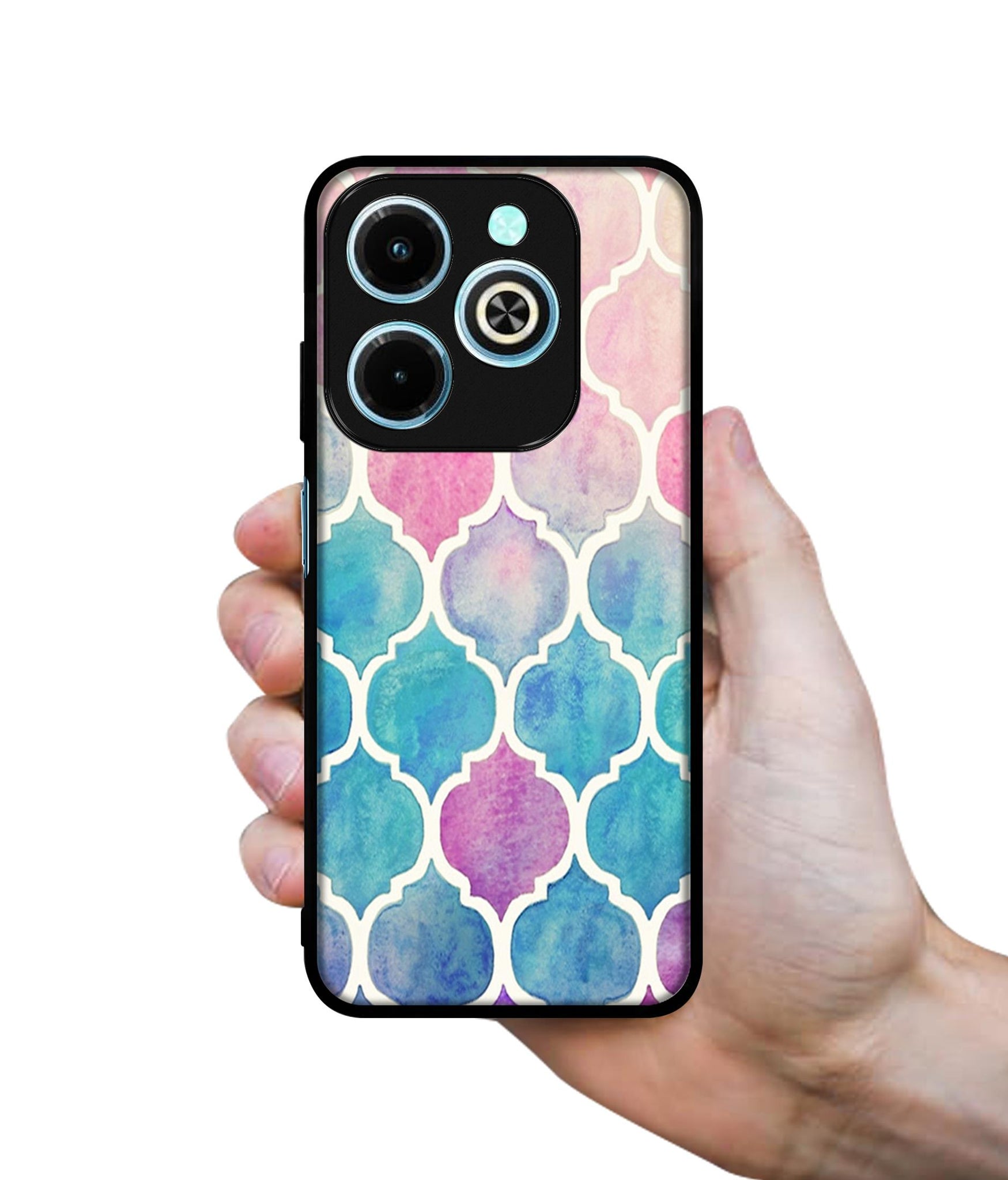 Patterns Art Designer 2D Printed Back Case Cover for Infinix Hot 40i 4G / Tecno Spark GO (2024) 4G