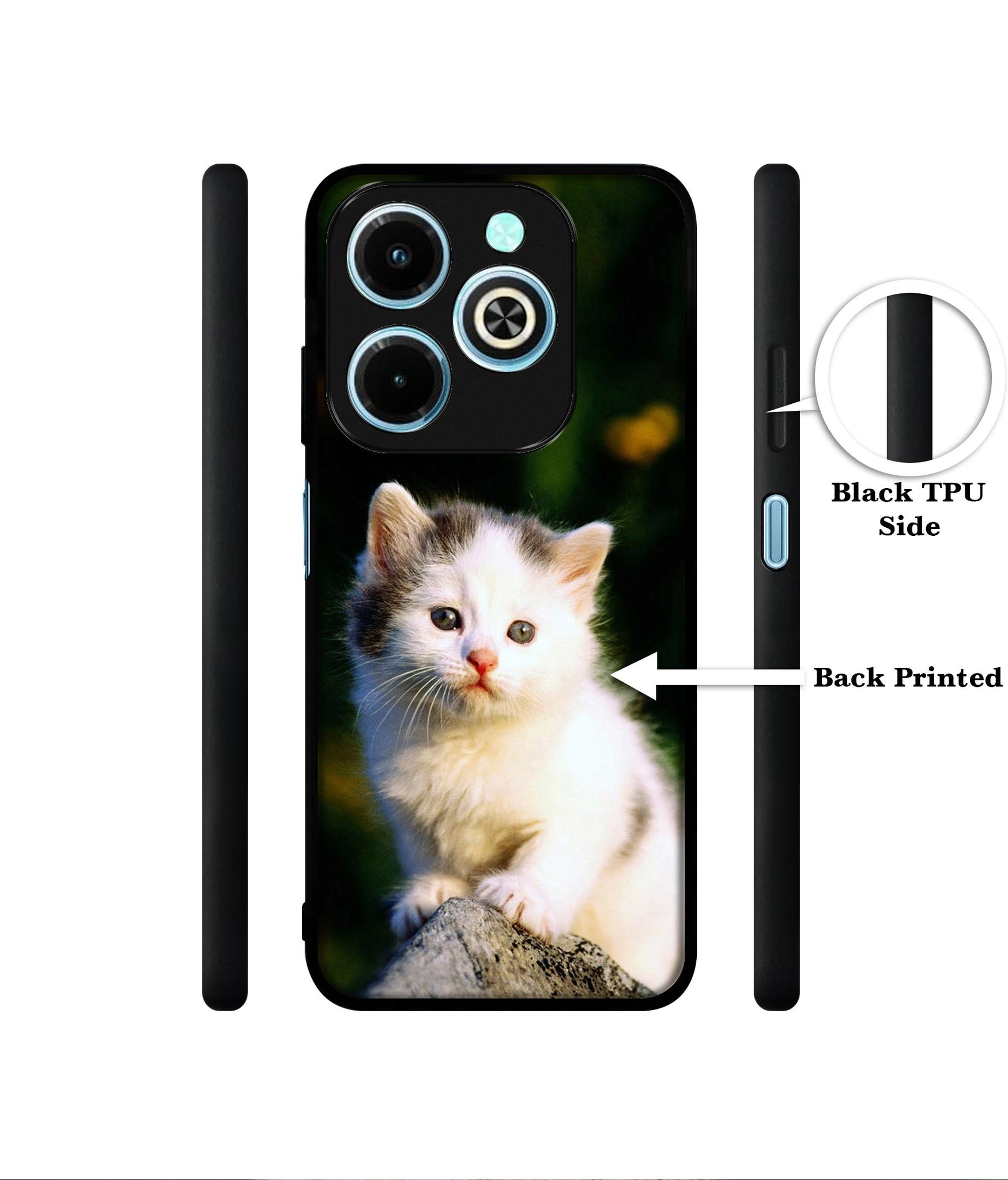 Sweet Cat Designer 2D Printed Back Case Cover for Infinix Hot 40i 4G / Tecno Spark GO (2024) 4G