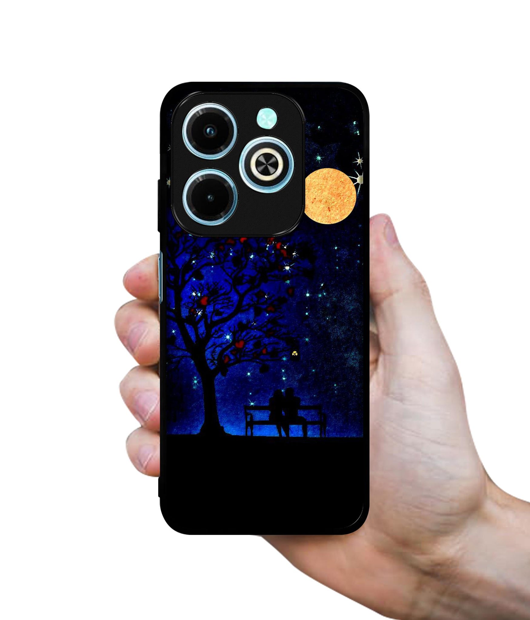 Blue Sky Designer 2D Printed Back Case Cover for Infinix Hot 40i 4G / Tecno Spark GO (2024) 4G