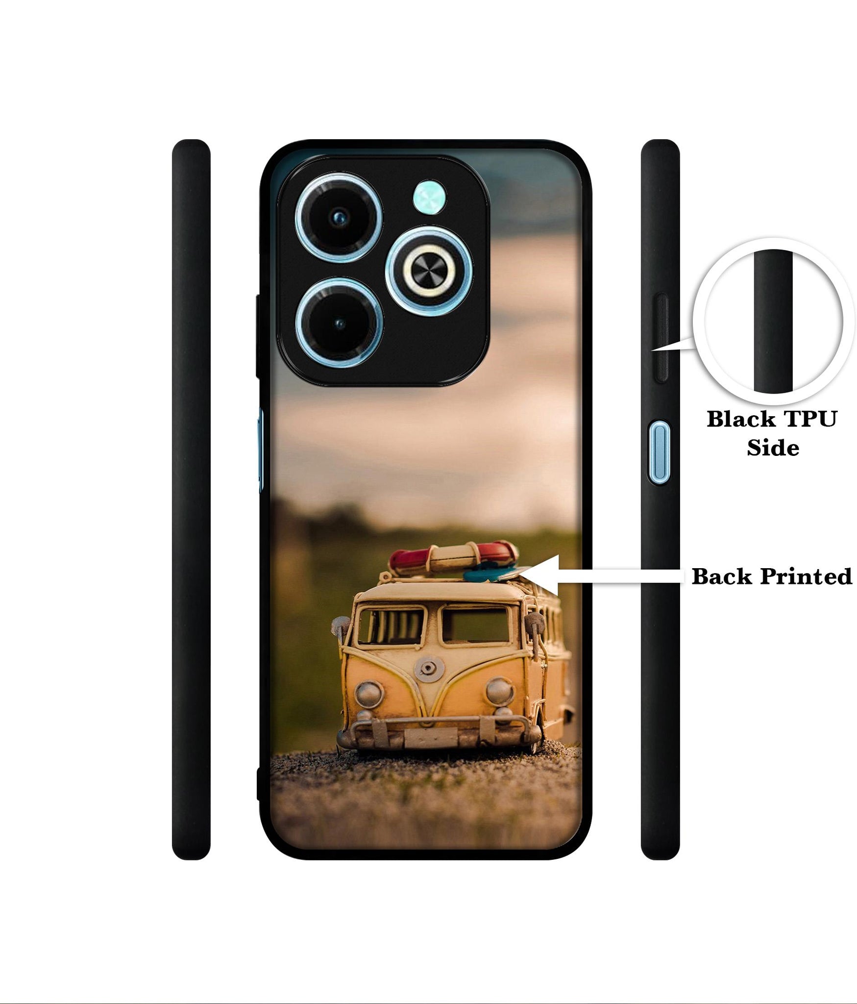 Toy Car Designer 2D Printed Back Case Cover for Infinix Hot 40i 4G / Tecno Spark GO (2024) 4G