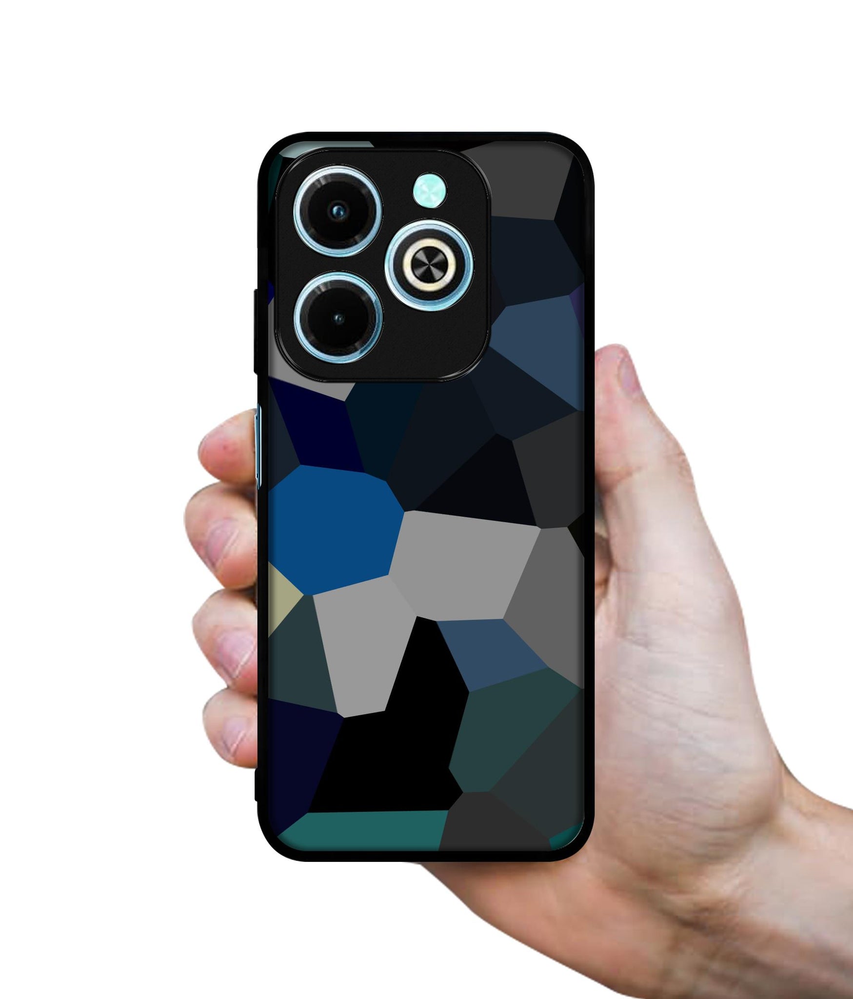 Mathematical Shape Designer 2D Printed Back Case Cover for Infinix Hot 40i 4G / Tecno Spark GO (2024) 4G