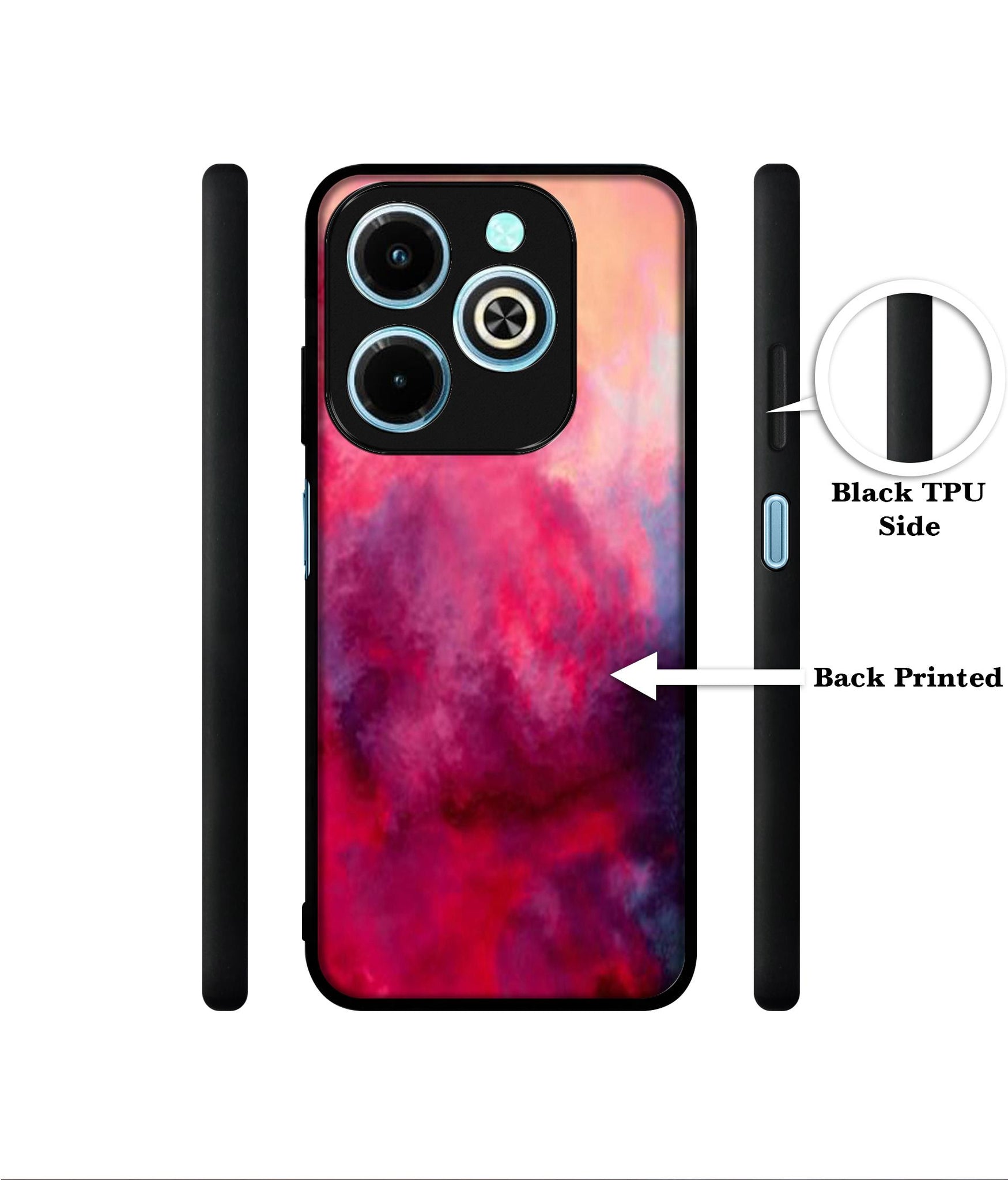 Holi Color Designer 2D Printed Back Case Cover for Infinix Hot 40i 4G / Tecno Spark GO (2024) 4G