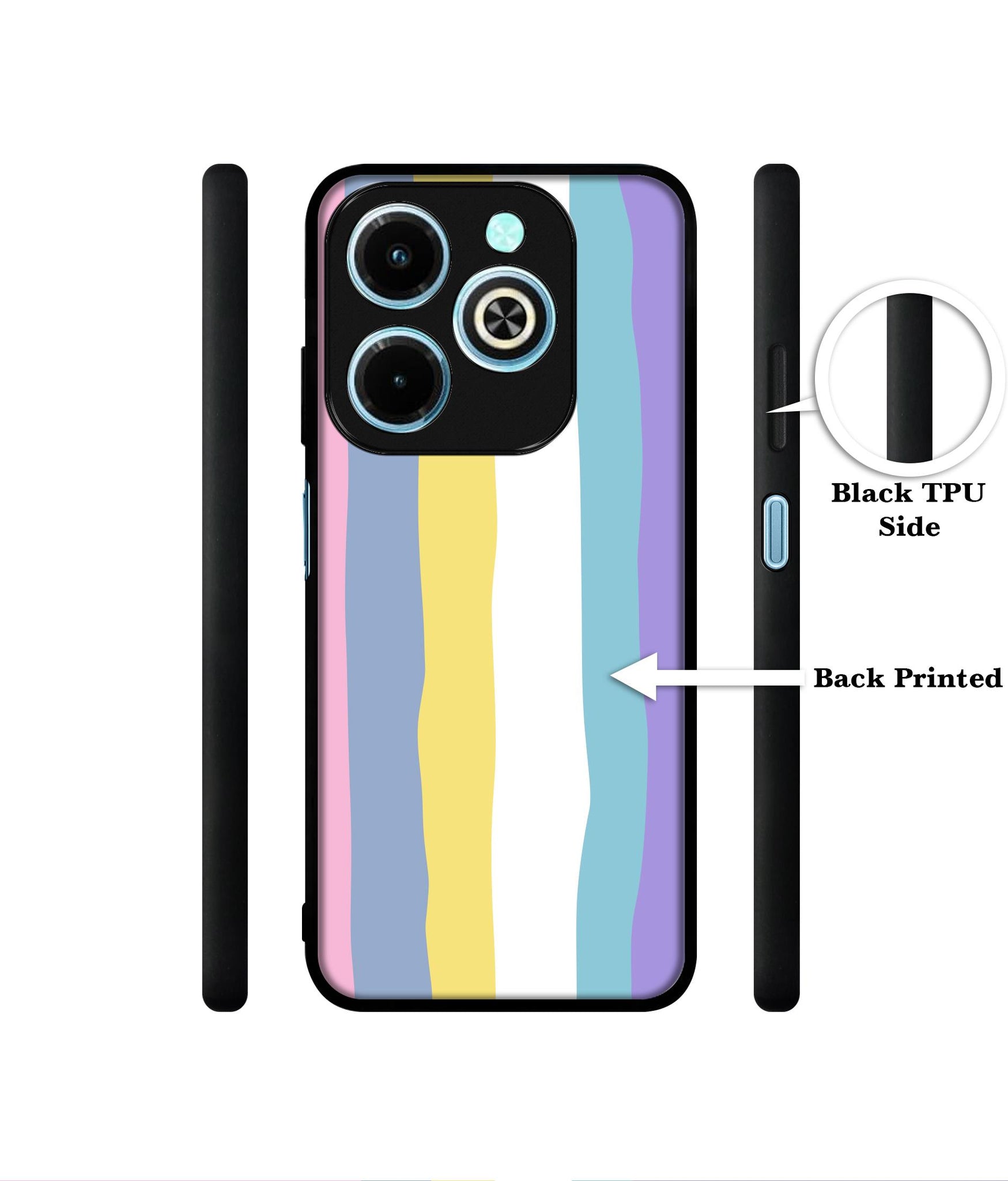 Beautiful Colors Designer 2D Printed Back Case Cover for Infinix Hot 40i 4G / Tecno Spark GO (2024) 4G