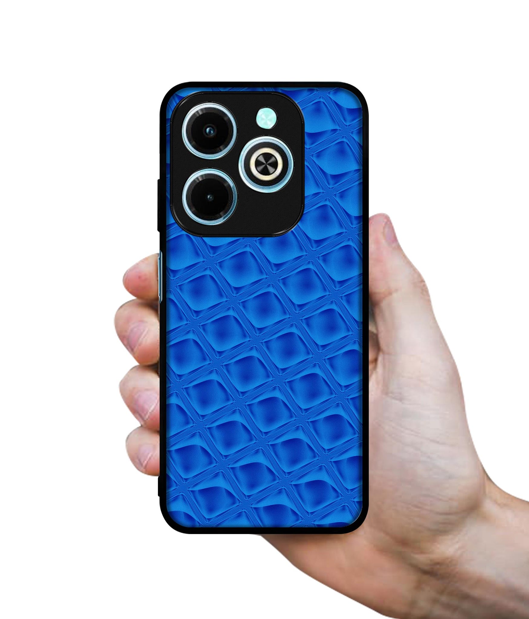 Blue Diamond Designer 2D Printed Back Case Cover for Infinix Hot 40i 4G / Tecno Spark GO (2024) 4G