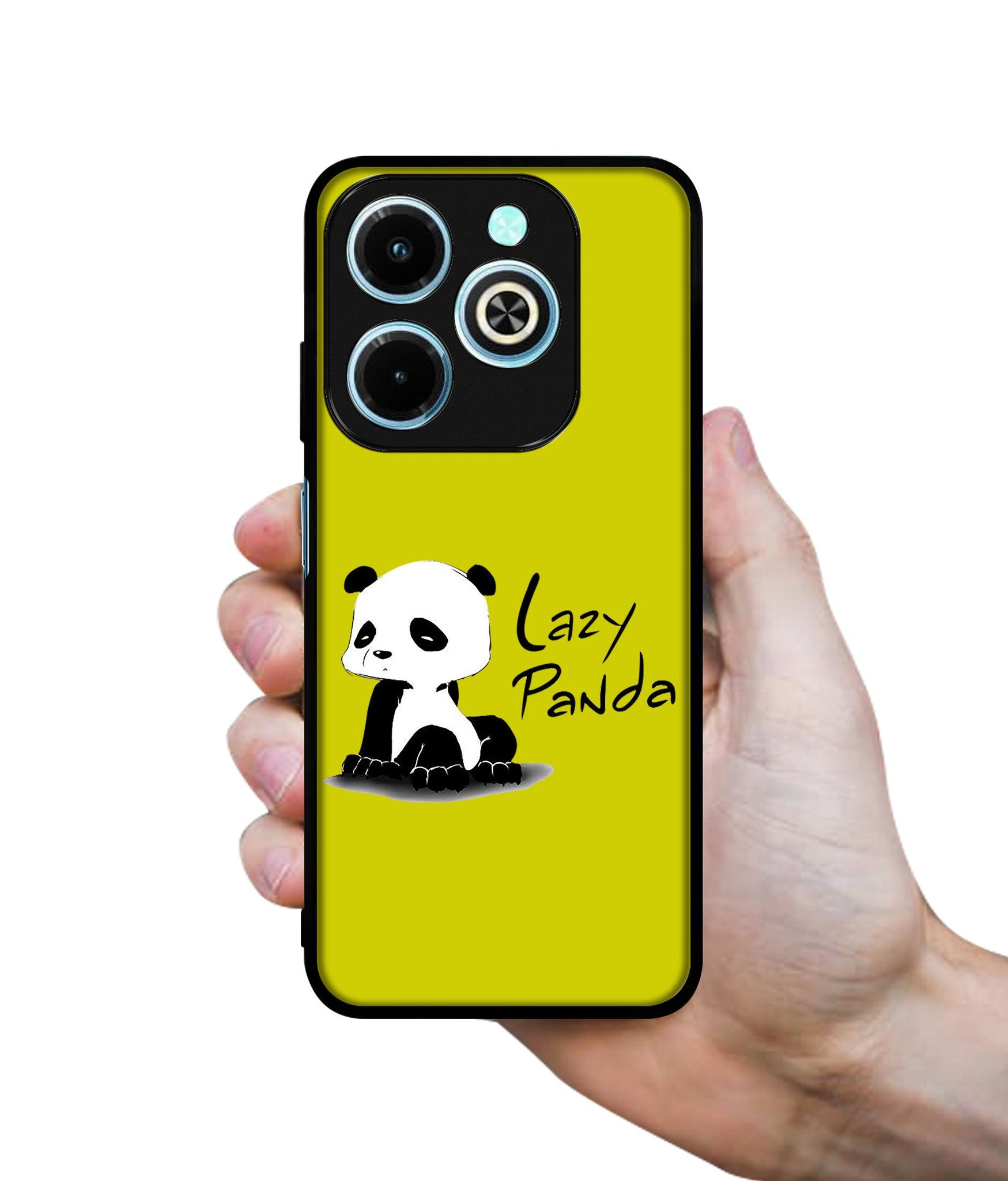 Lazy Panda Designer 2D Printed Back Case Cover for Infinix Hot 40i 4G / Tecno Spark GO (2024) 4G