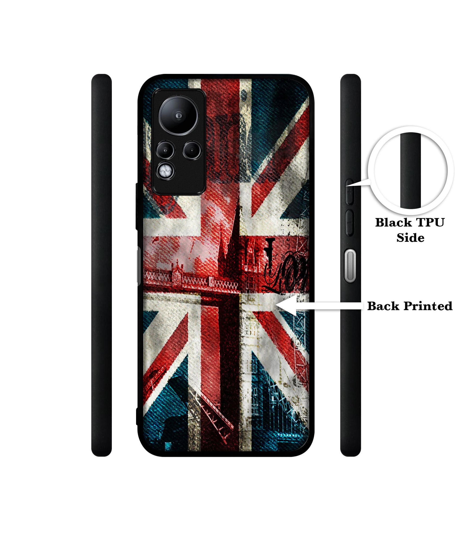 London Flag wallpaper Designer 2D Printed Back Case Cover for Infinix Note 11 4G
