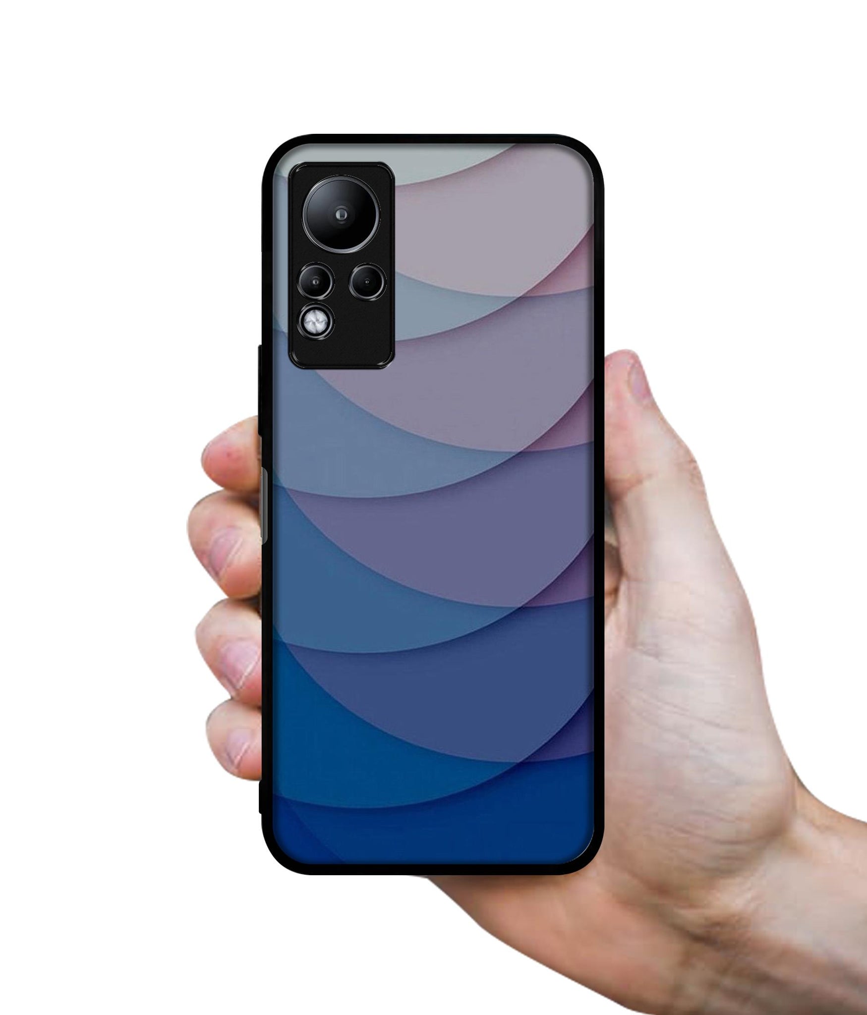 Waves Pattern Print Designer 2D Printed Back Case Cover for Infinix Note 11 4G