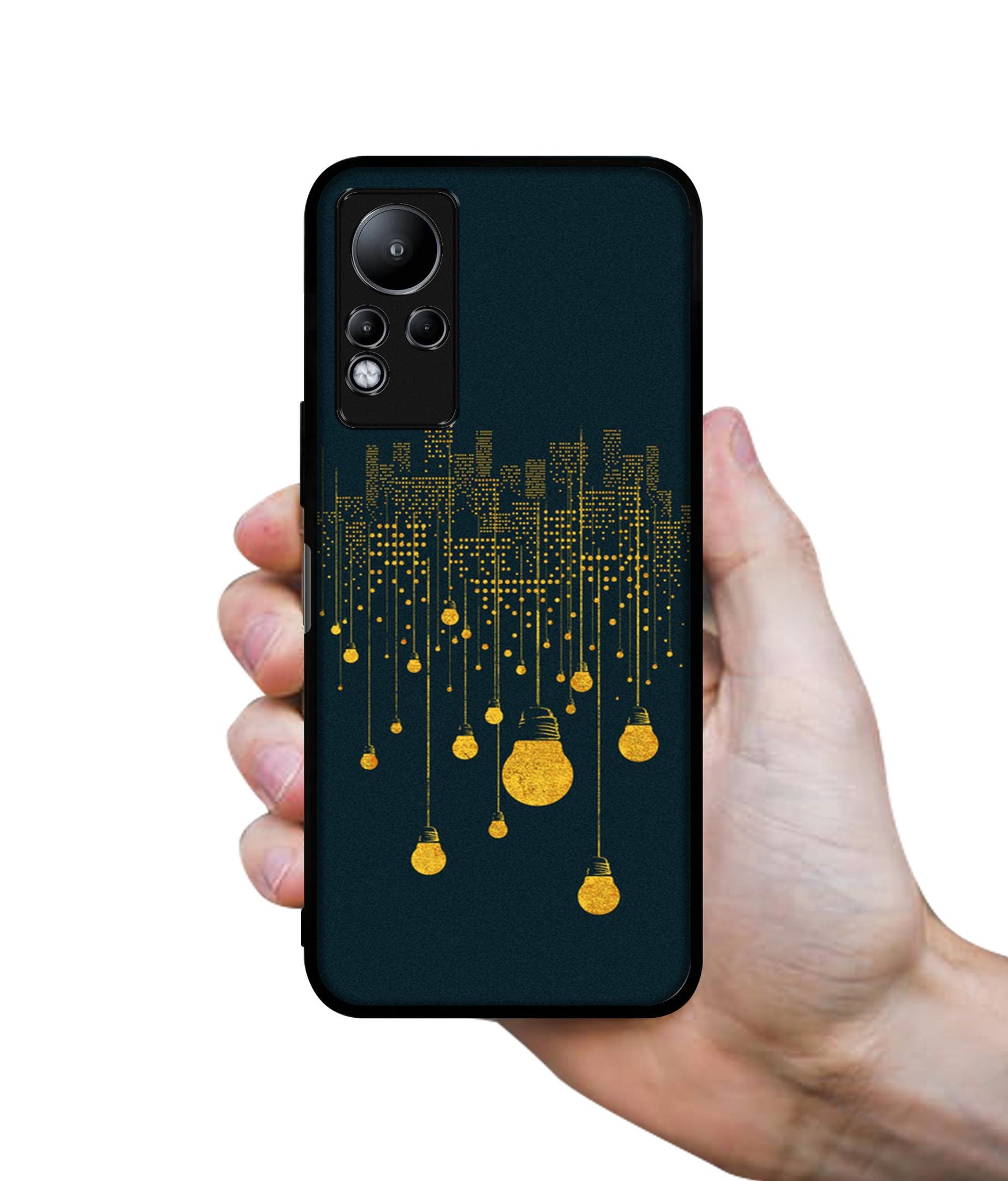 City Light Pattern Designer 2D Printed Back Case Cover for Infinix Note 11 4G