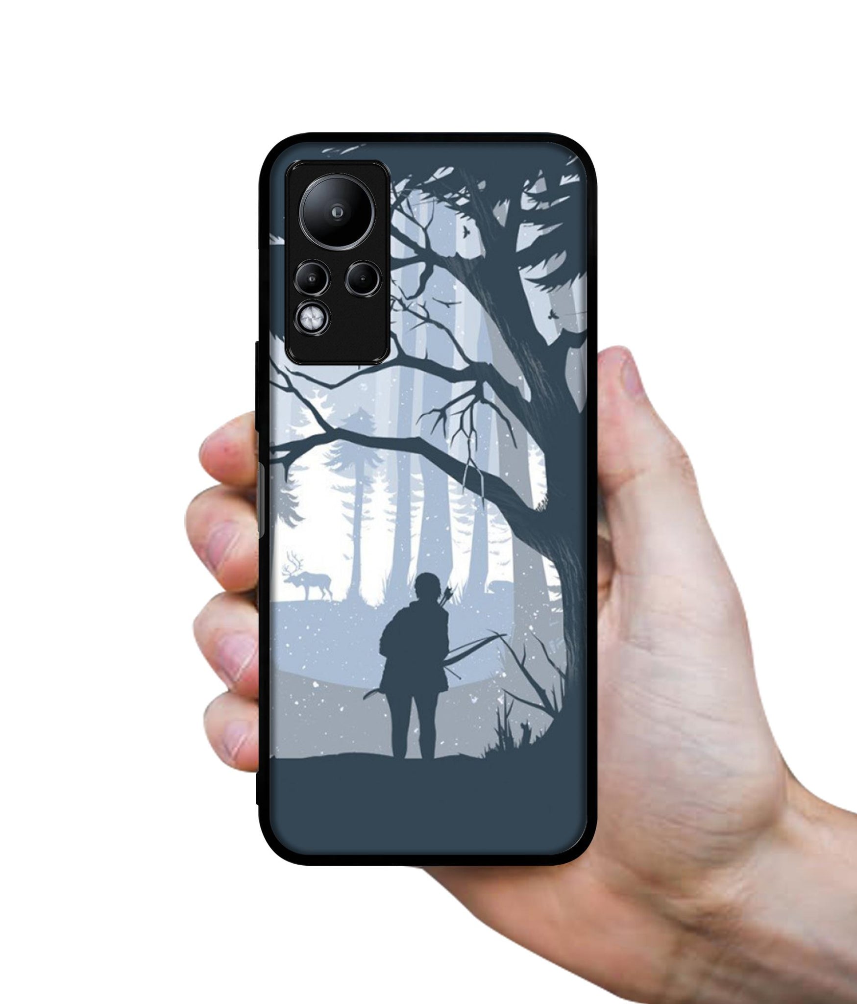 Hunter Designer 2D Printed Back Case Cover for Infinix Note 11 4G