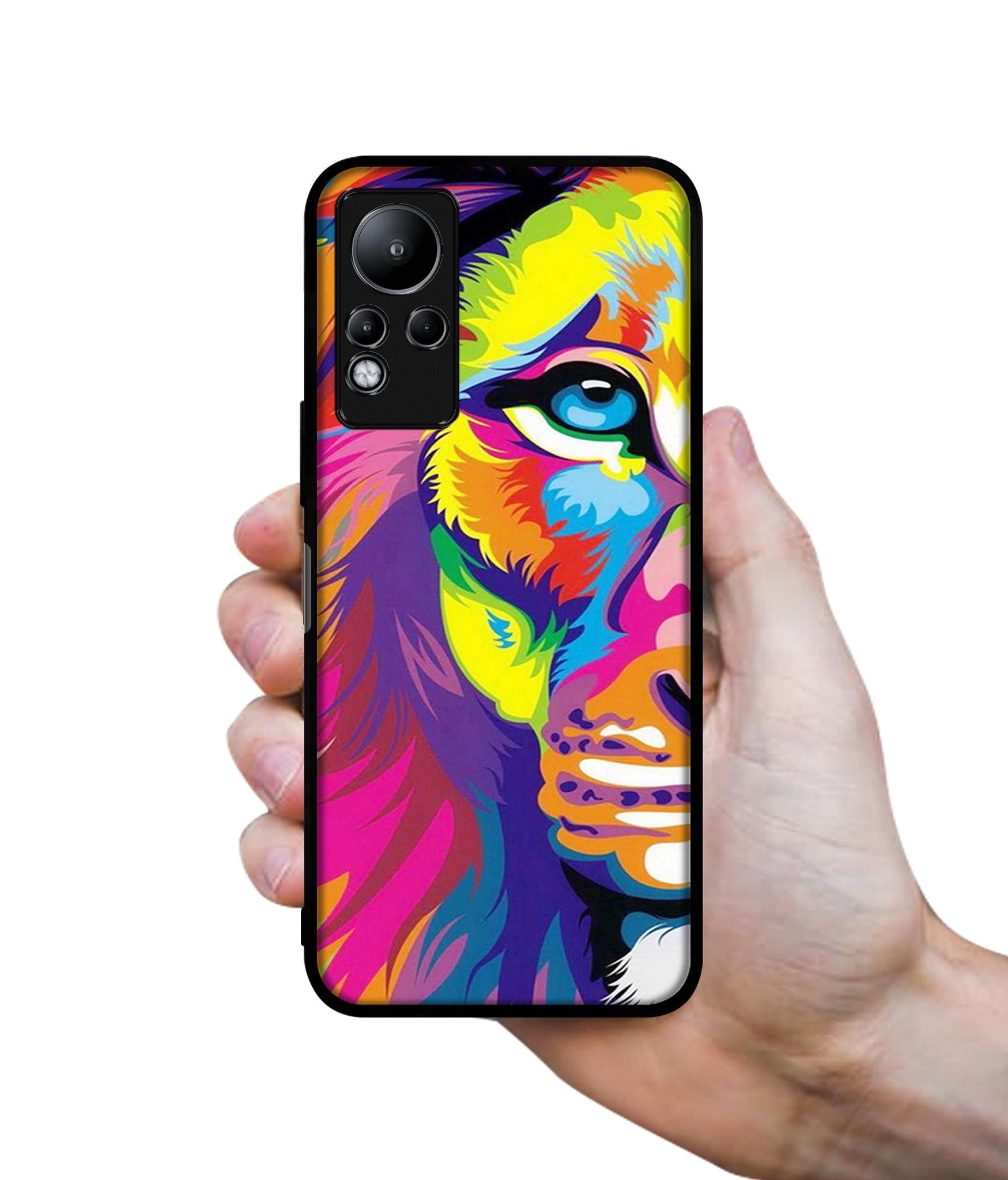 Lion Designer 2D Printed Back Case Cover for Infinix Note 11 4G
