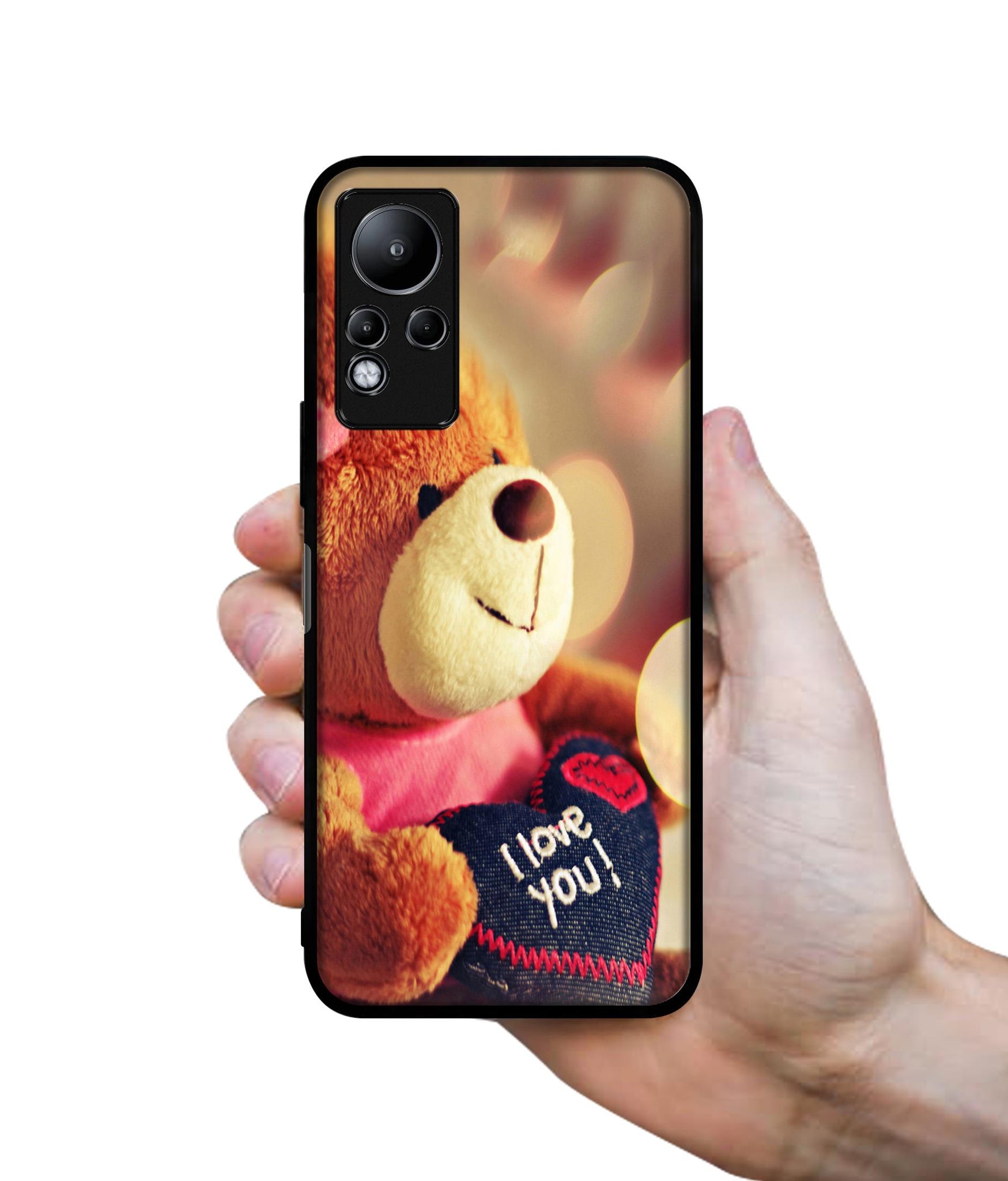 Teddy Bear Designer 2D Printed Back Case Cover for Infinix Note 11 4G