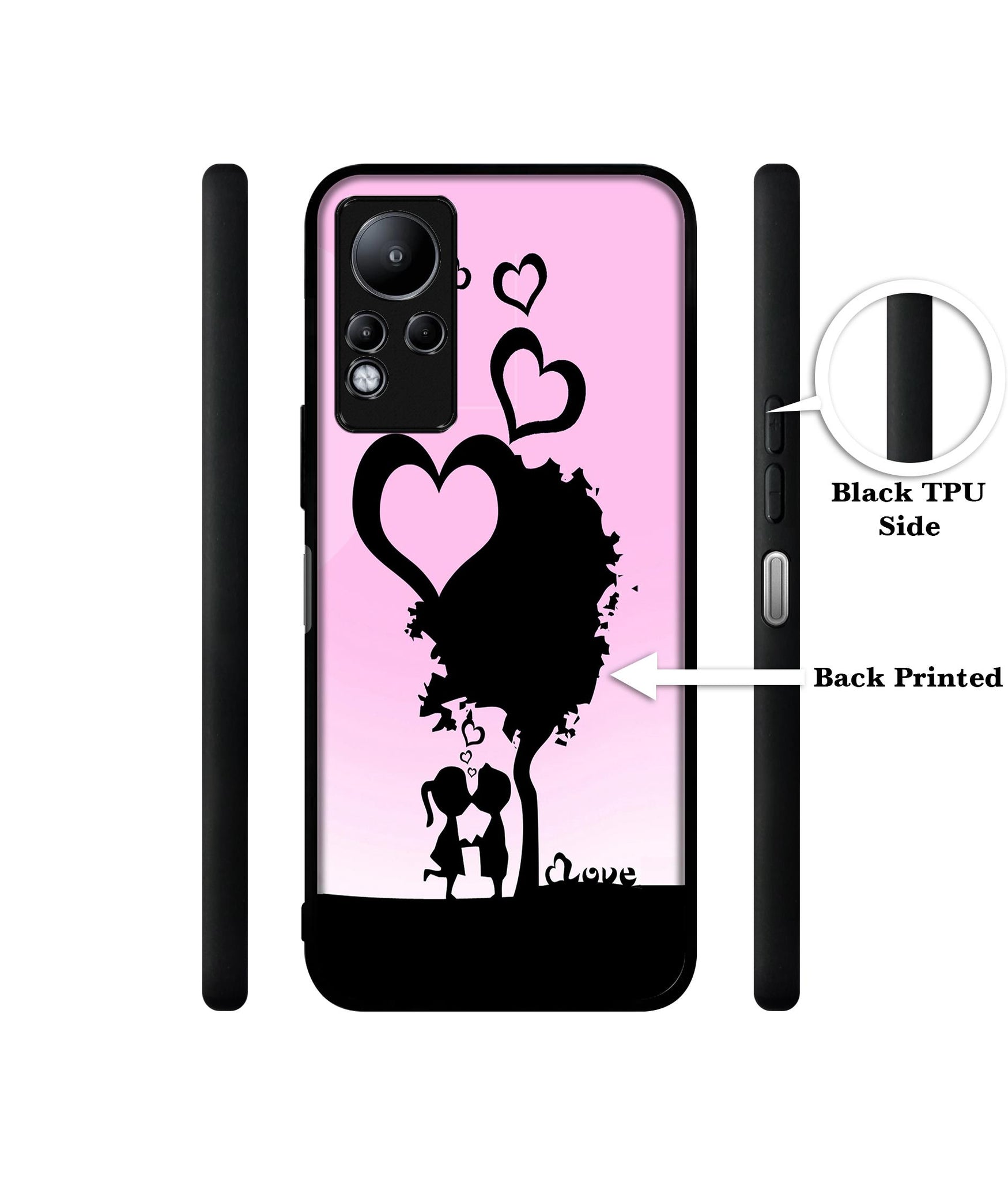 Sweet Love Designer 2D Printed Back Case Cover for Infinix Note 11 4G