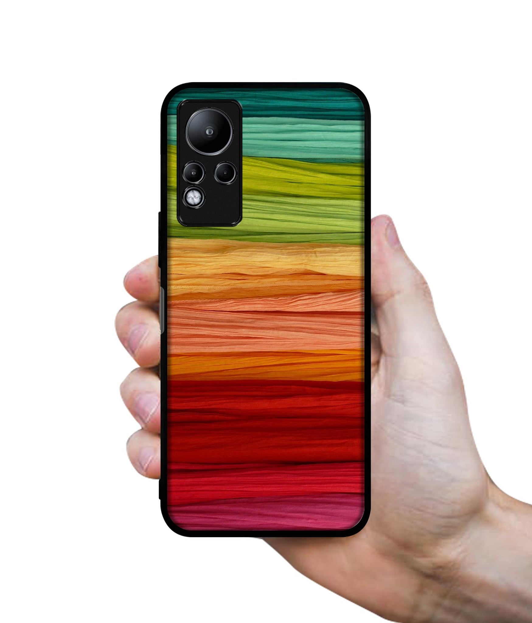 Colorful Thread Designer 2D Printed Back Case Cover for Infinix Note 11 4G