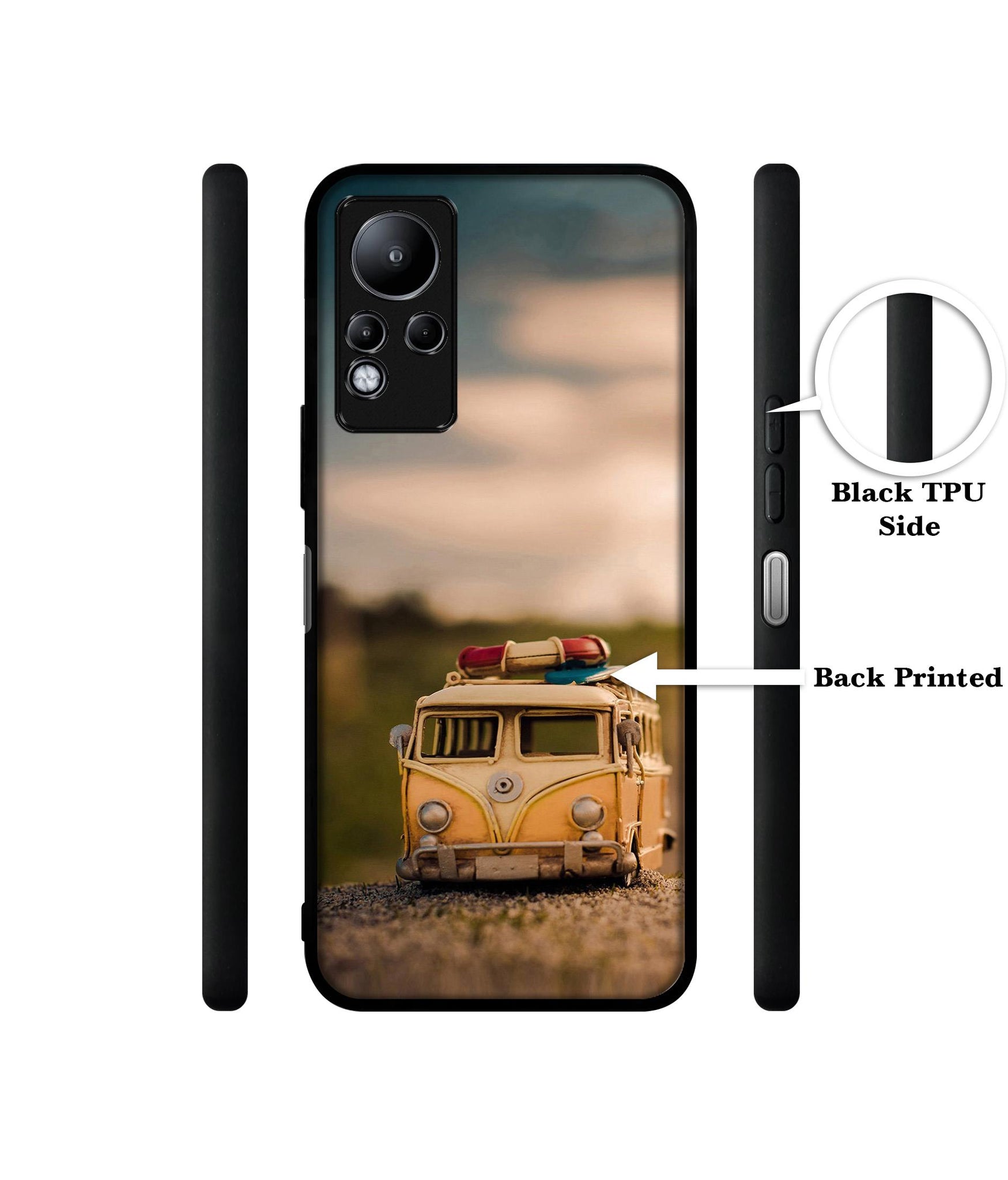 Toy Car Designer 2D Printed Back Case Cover for Infinix Note 11 4G