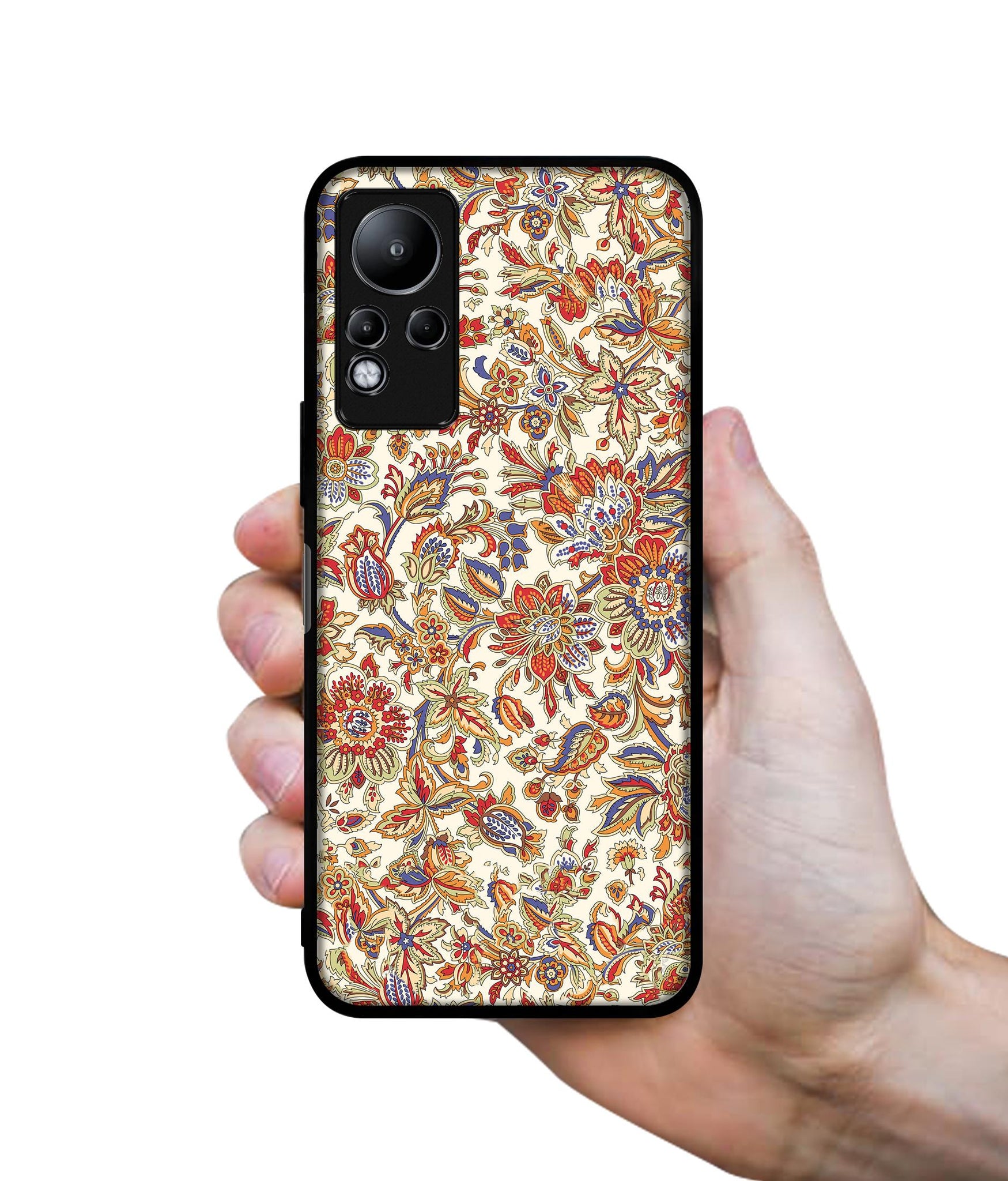 Floral Designer 2D Printed Back Case Cover for Infinix Note 11 4G