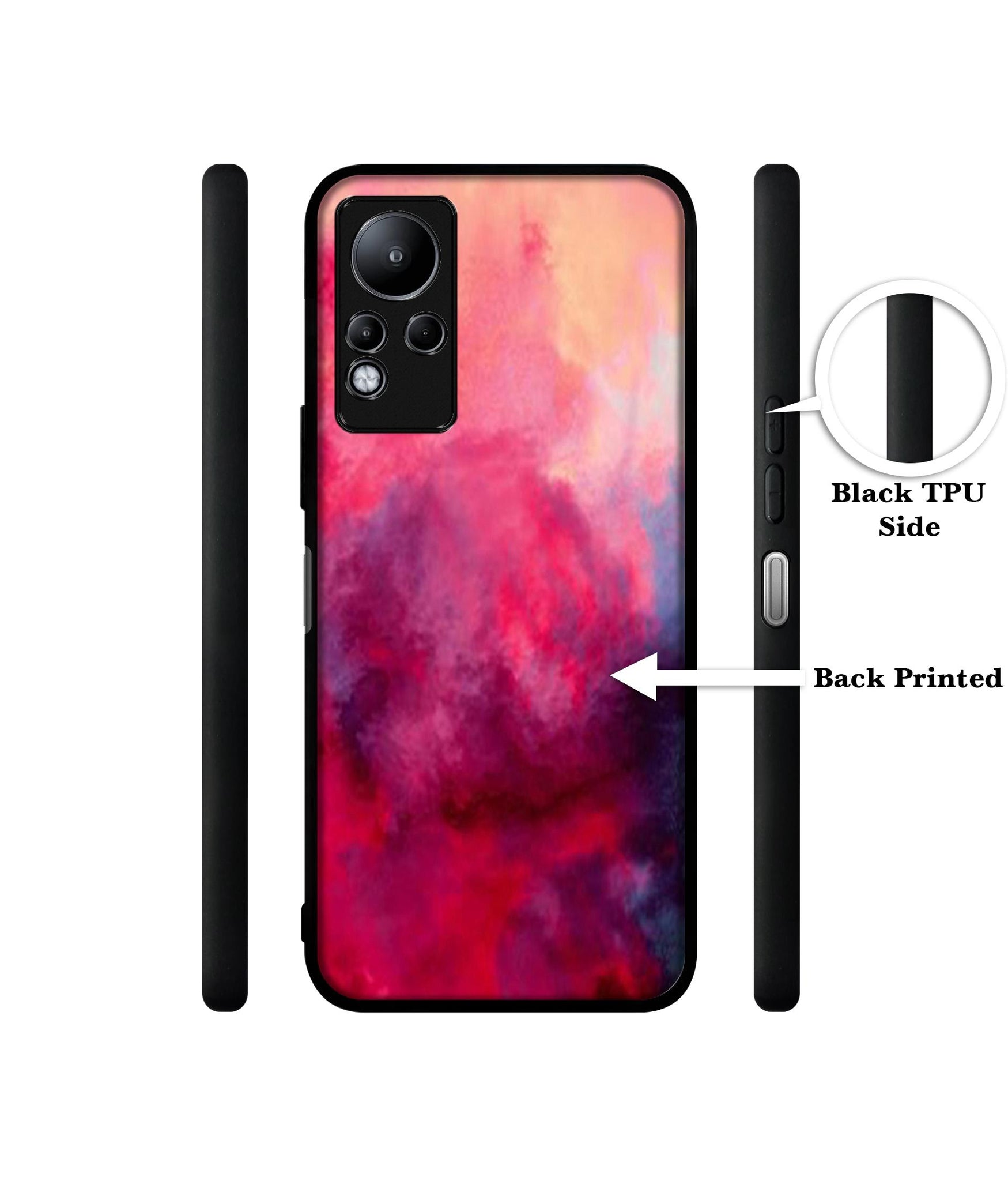 Holi Color Designer 2D Printed Back Case Cover for Infinix Note 11 4G