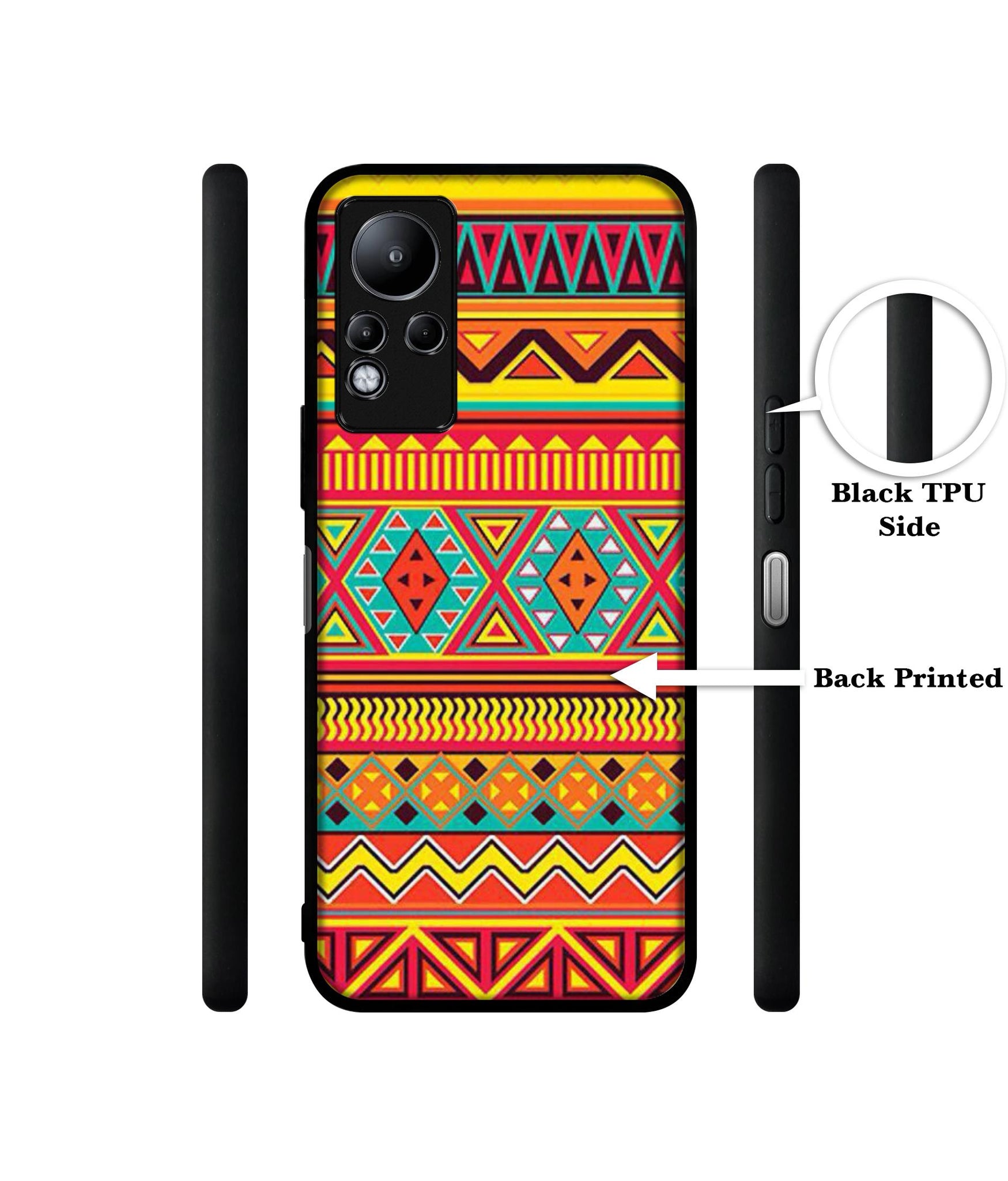 Artistic Rangoli Designer 2D Printed Back Case Cover for Infinix Note 11 4G