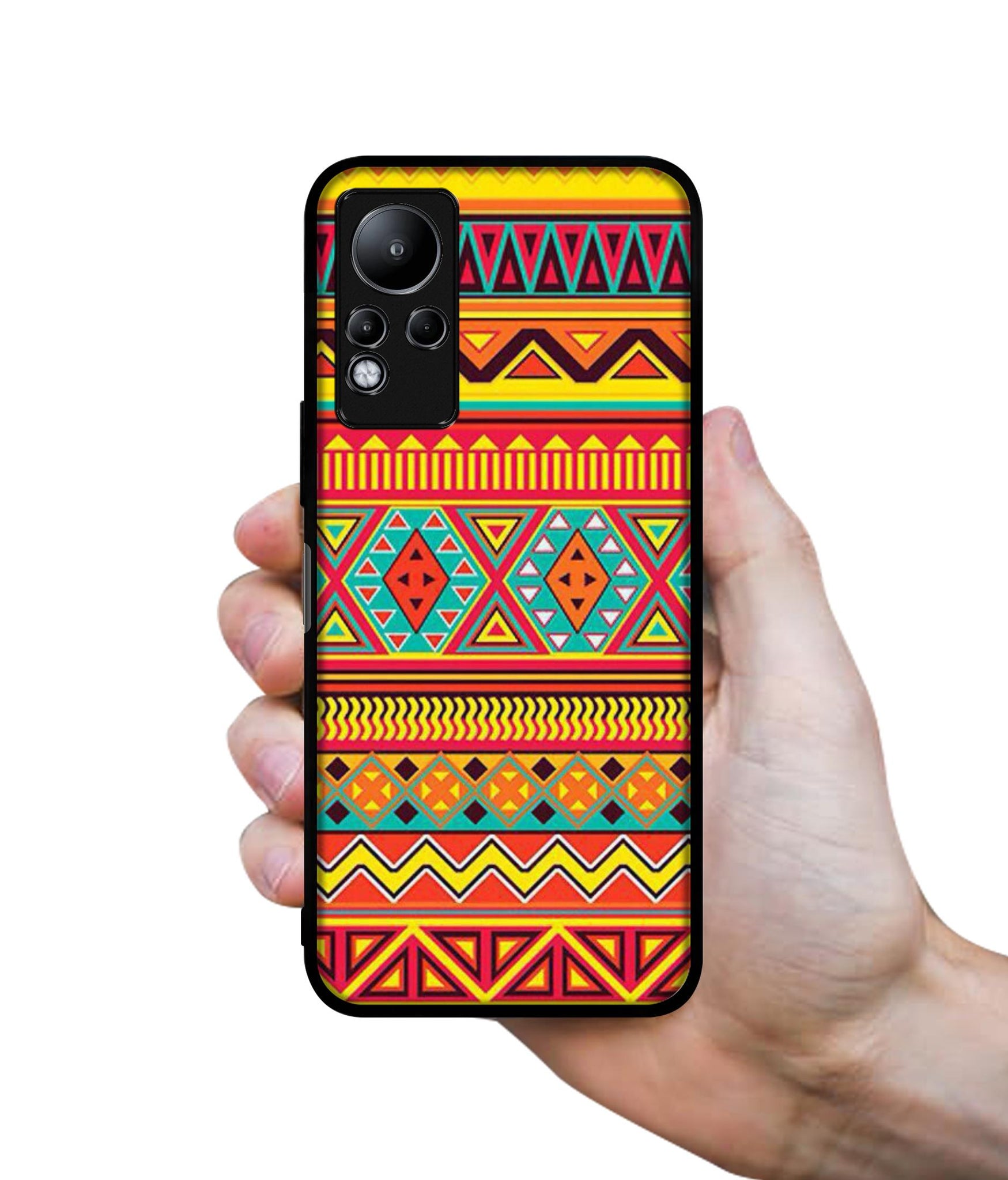 Artistic Rangoli Designer 2D Printed Back Case Cover for Infinix Note 11 4G