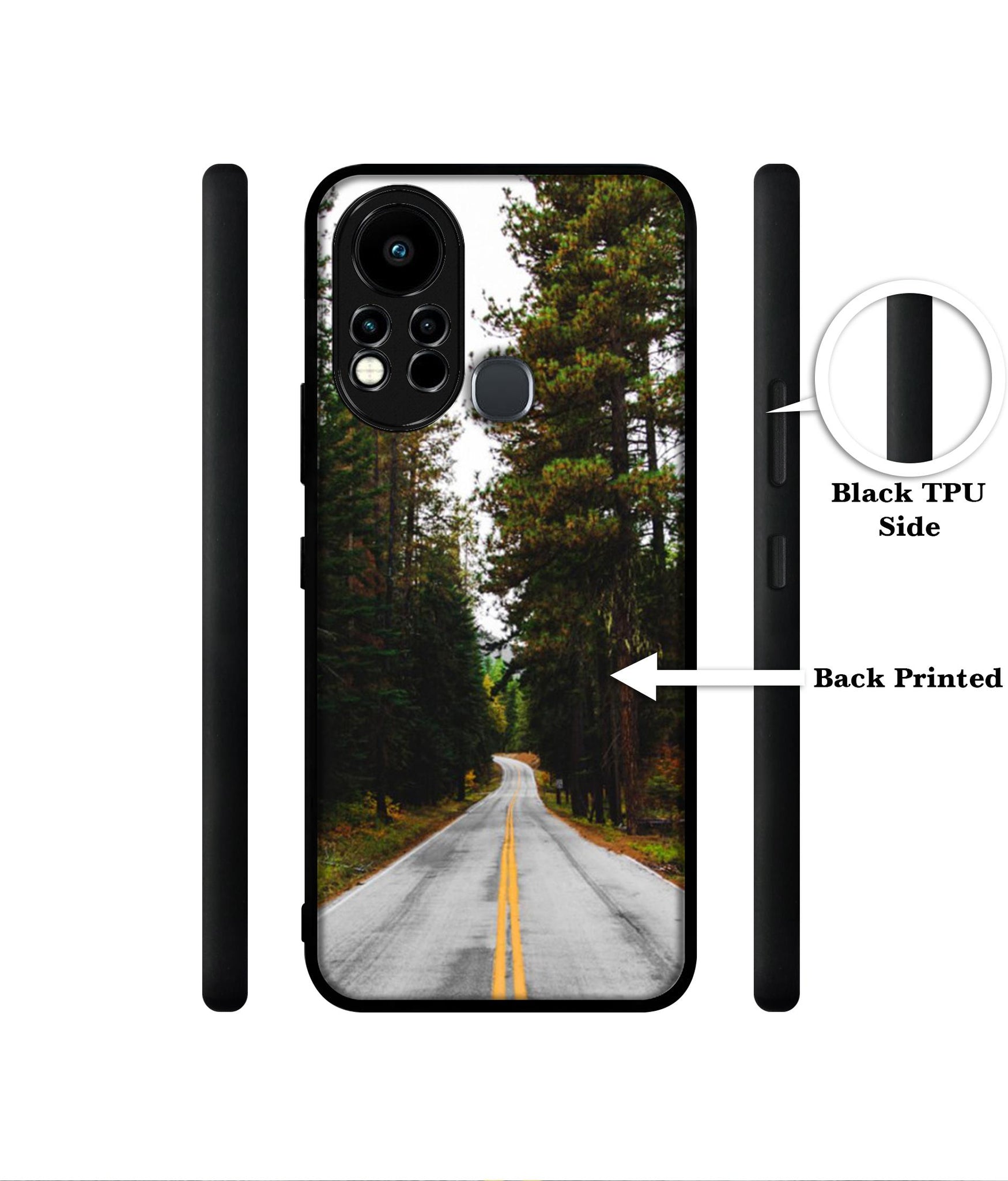 Road Photo Designer 2D Printed Back Case Cover for Infinix Note 11s 4G / Note 11 Pro 4G
